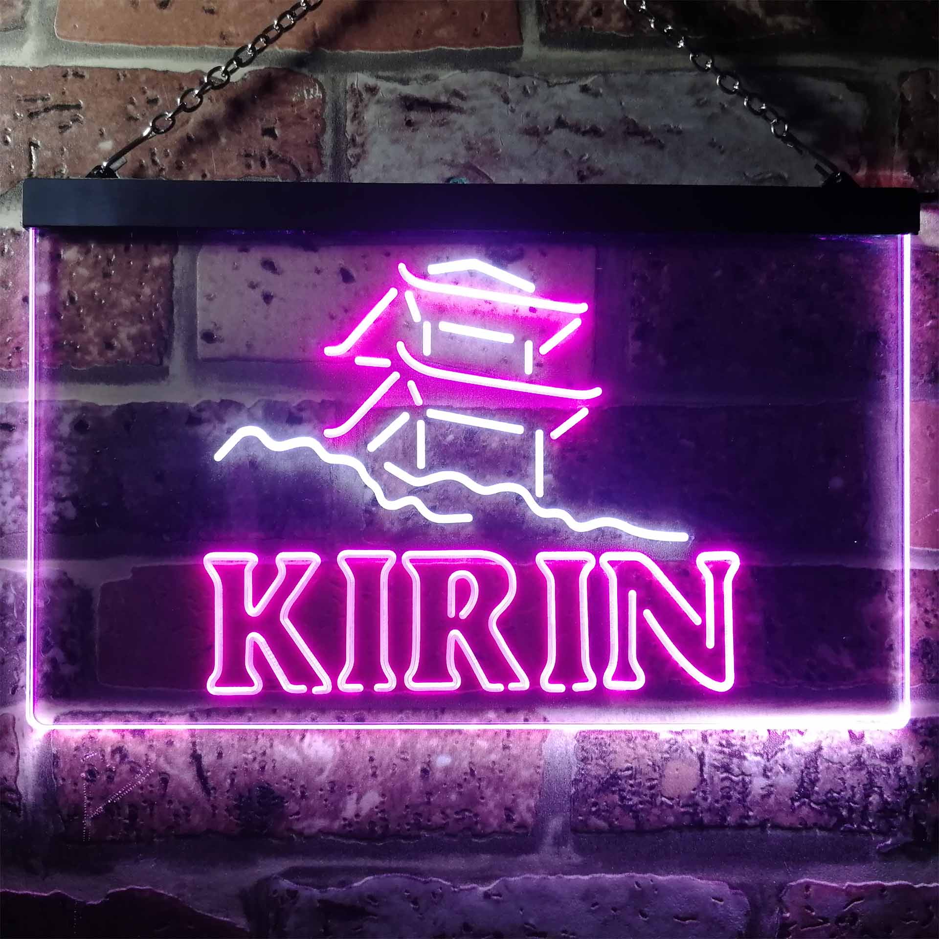 Kirin Japanese Pagoda Neon LED Sign