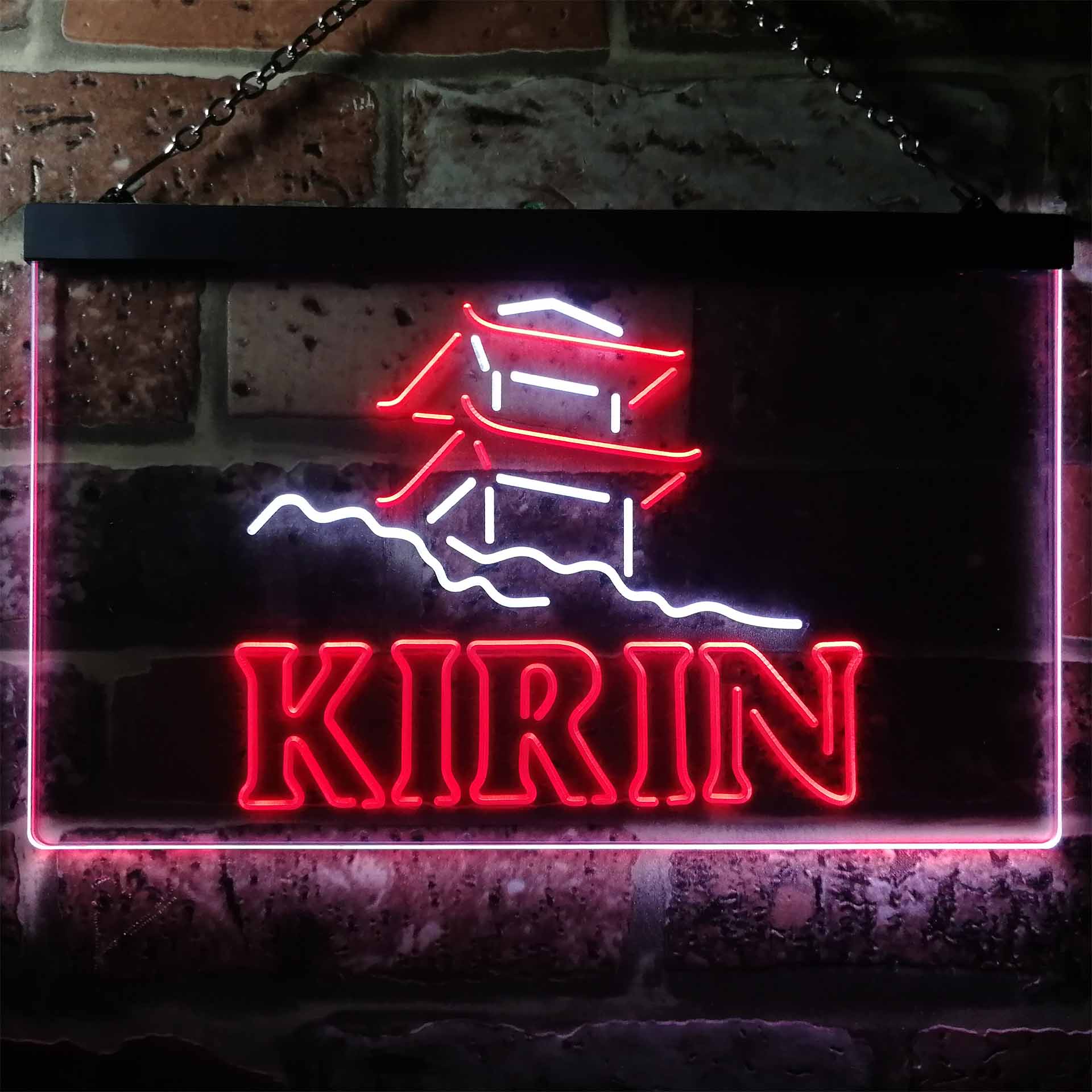 Kirin Japanese Pagoda Neon LED Sign