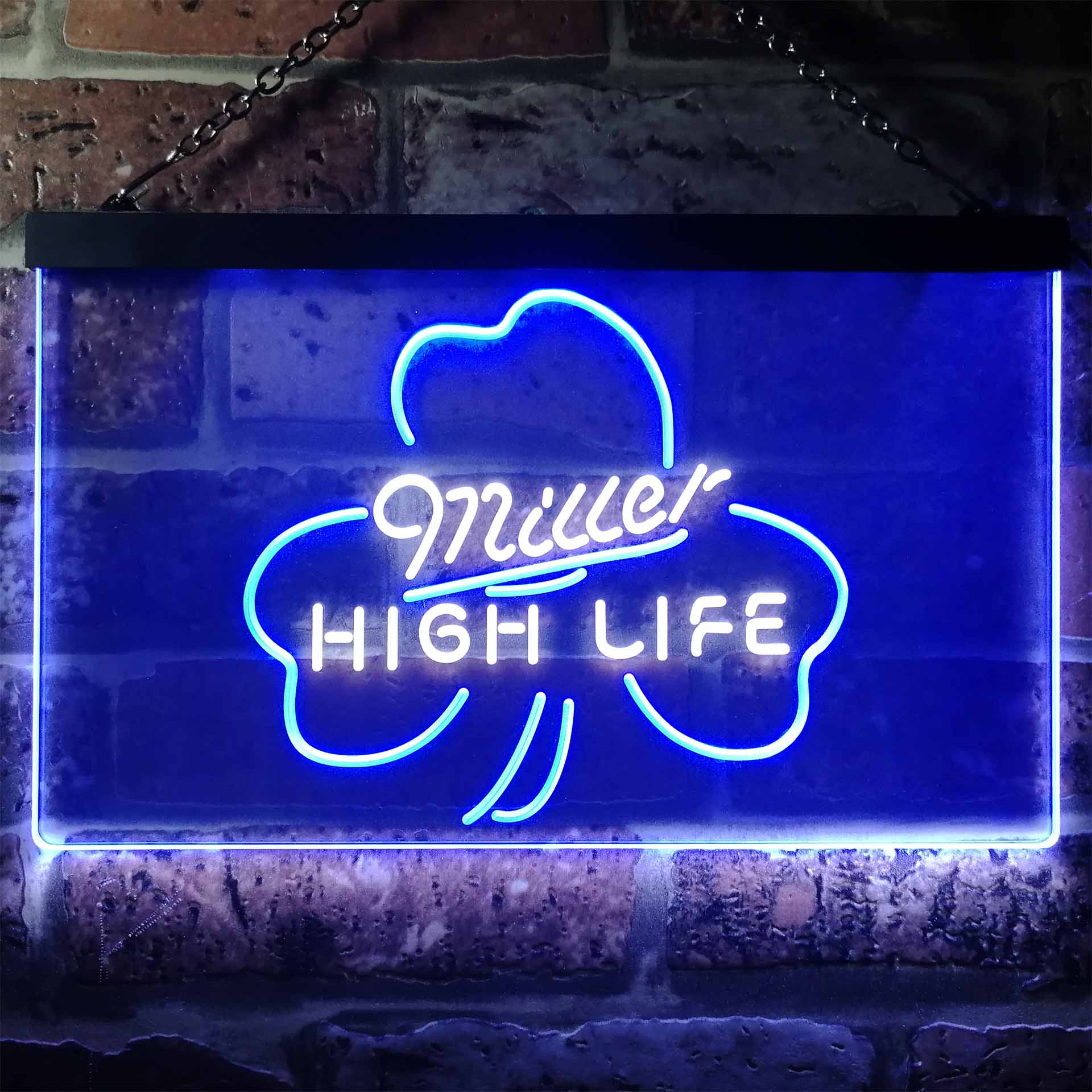 Miller High Life Shamrock Neon LED Sign