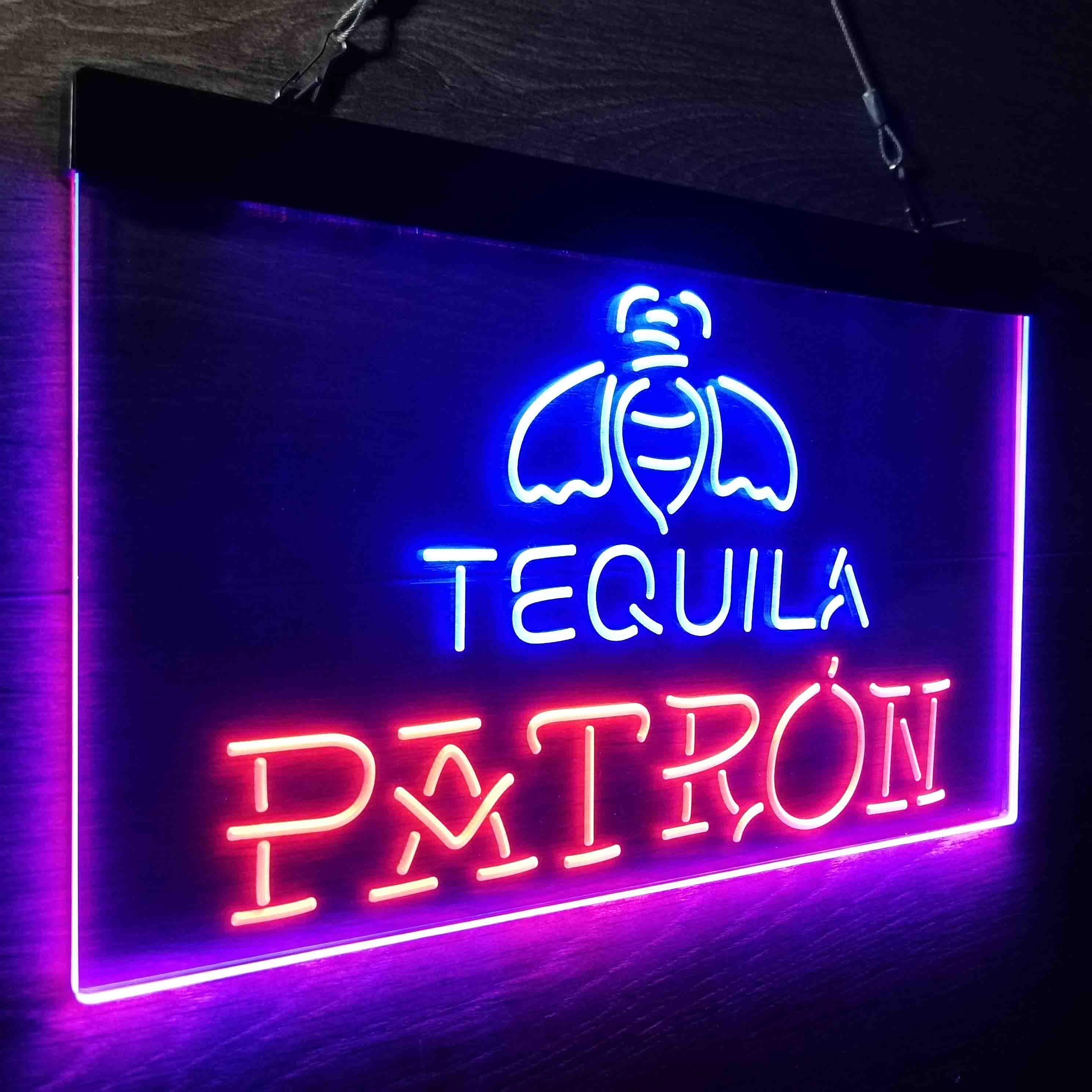 Patron Tequila Neon Sign - LED LAB CAVE