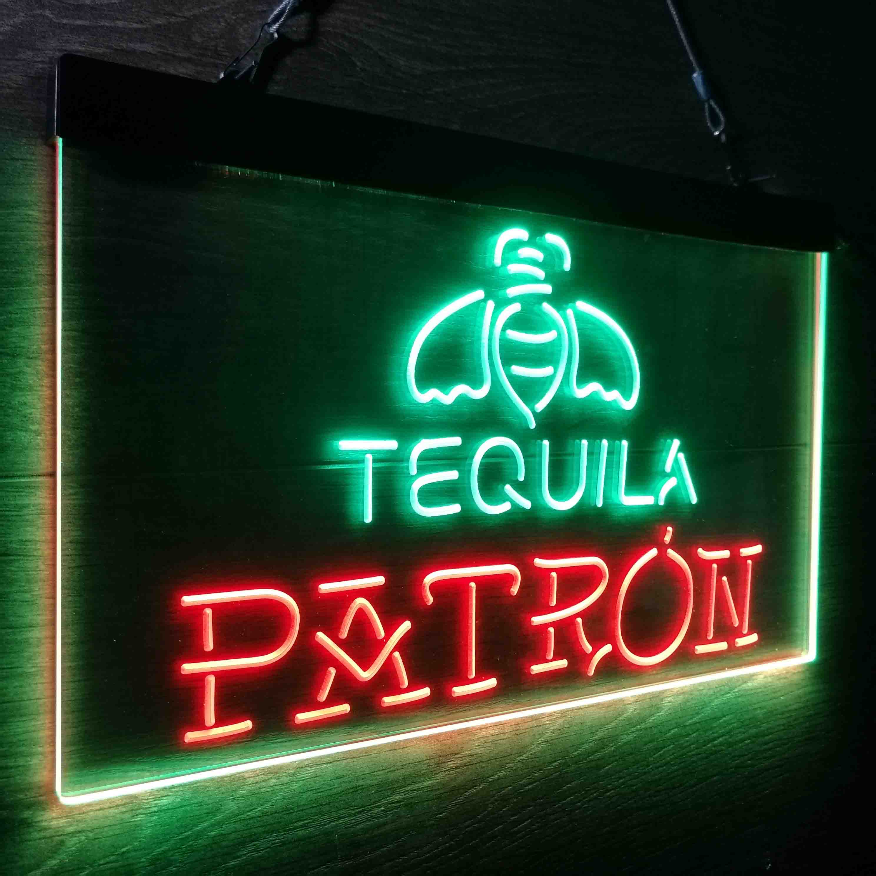 Patron Tequila Neon Sign - LED LAB CAVE