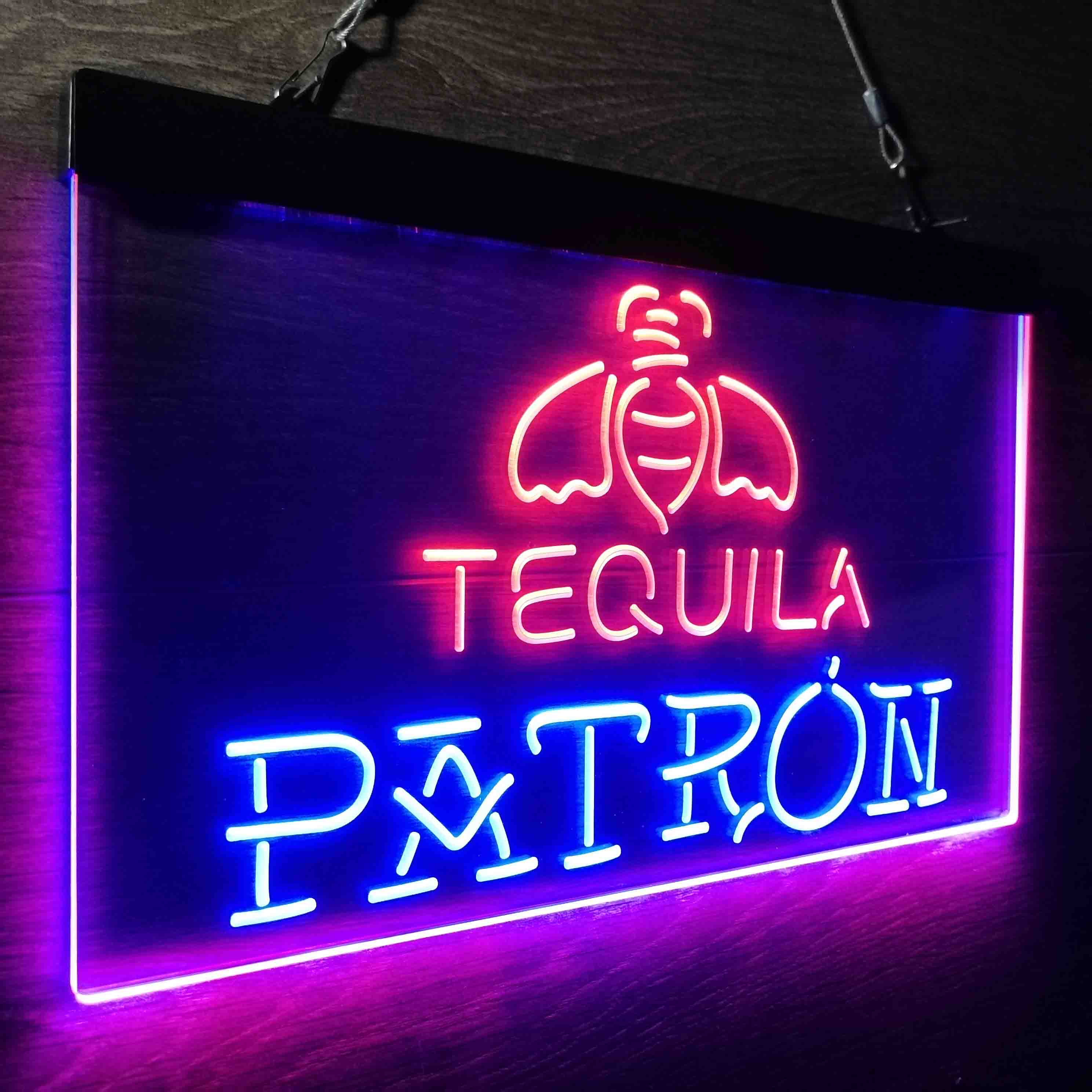 Patron Tequila Neon Sign - LED LAB CAVE