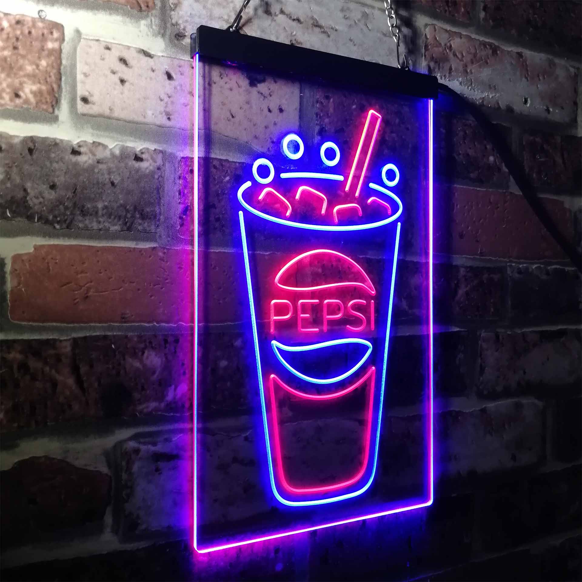 Pepsi Led Sign Pepsi Cup Neon Sign - LED LAB CAVE
