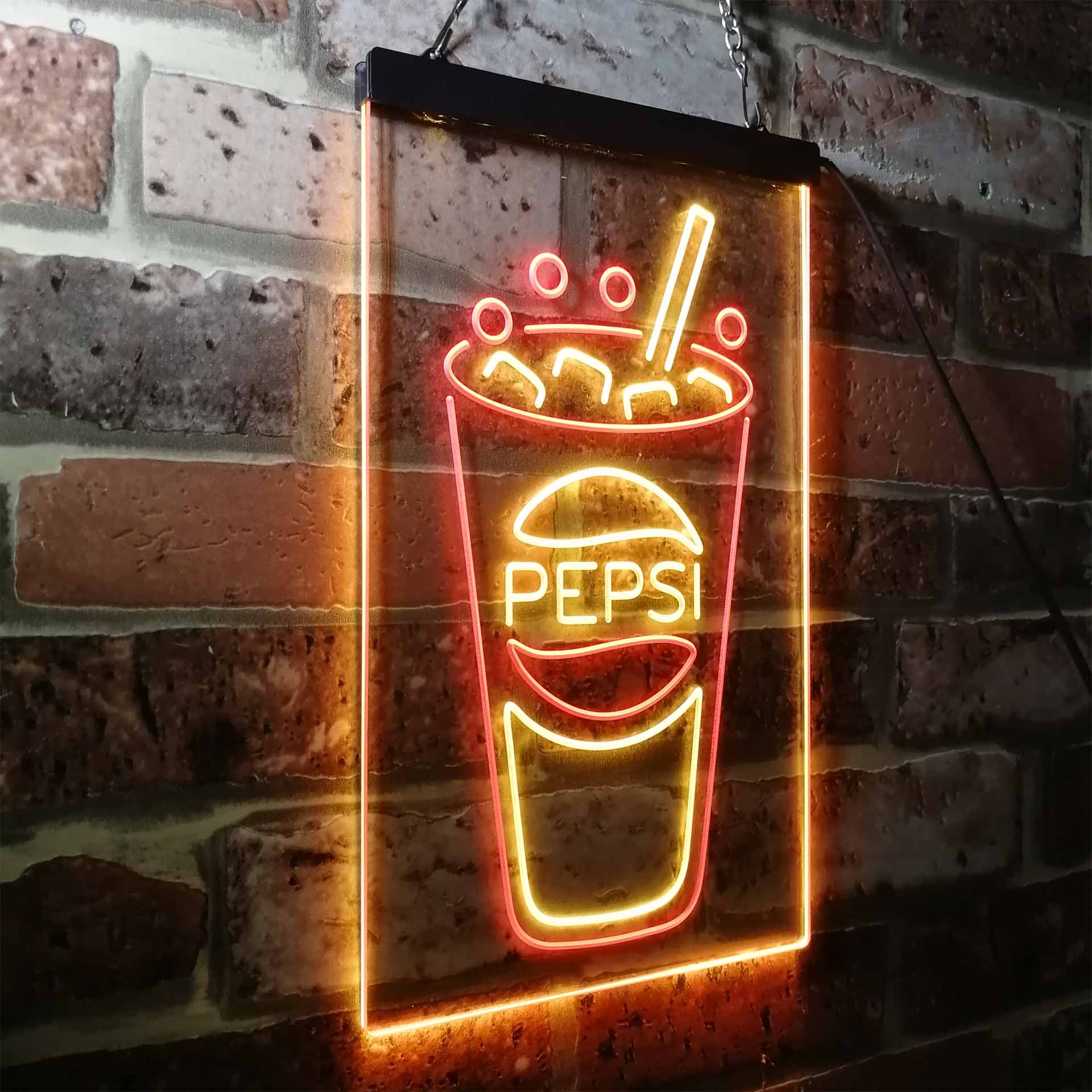 Pepsi Led Sign Pepsi Cup Neon Sign - LED LAB CAVE