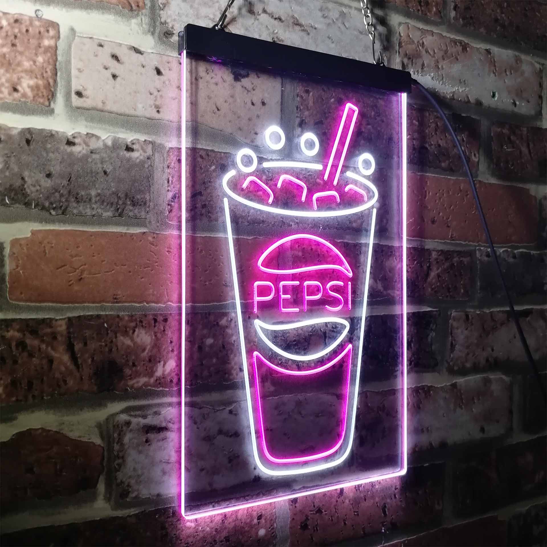 Pepsi Led Sign Pepsi Cup Neon Sign - LED LAB CAVE