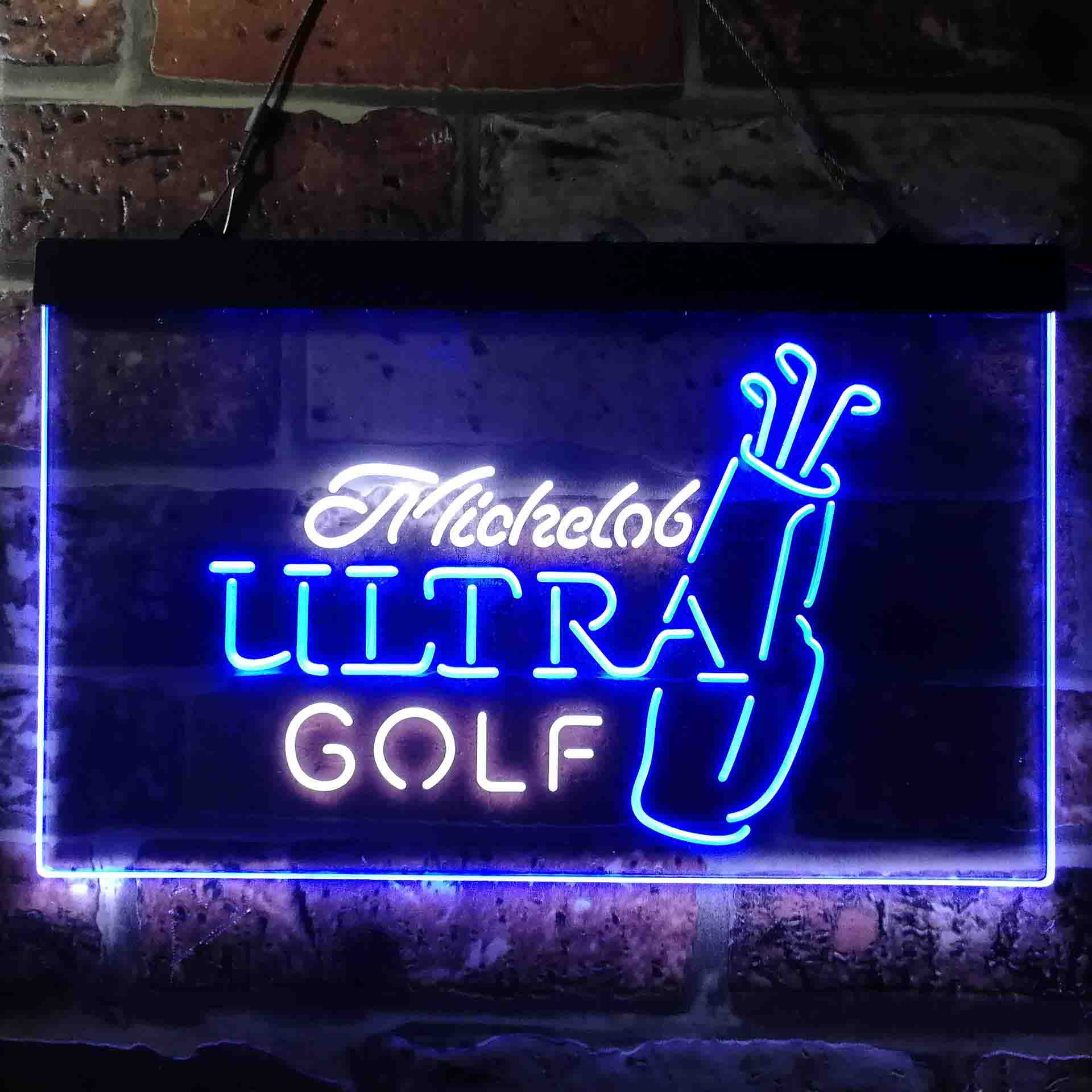 Michelob Ultra Golf Bag Neon LED Sign