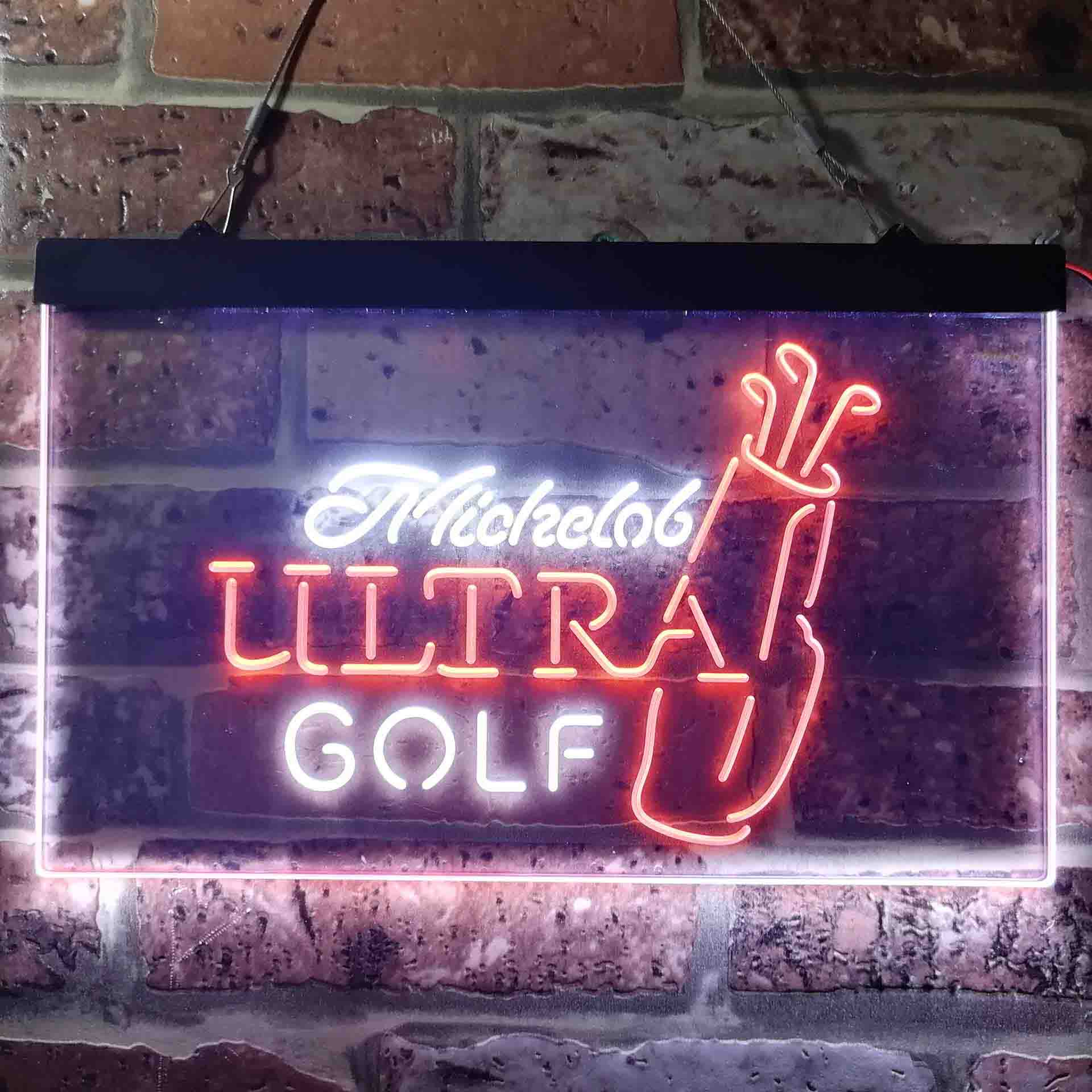 Michelob Ultra Golf Bag Neon LED Sign