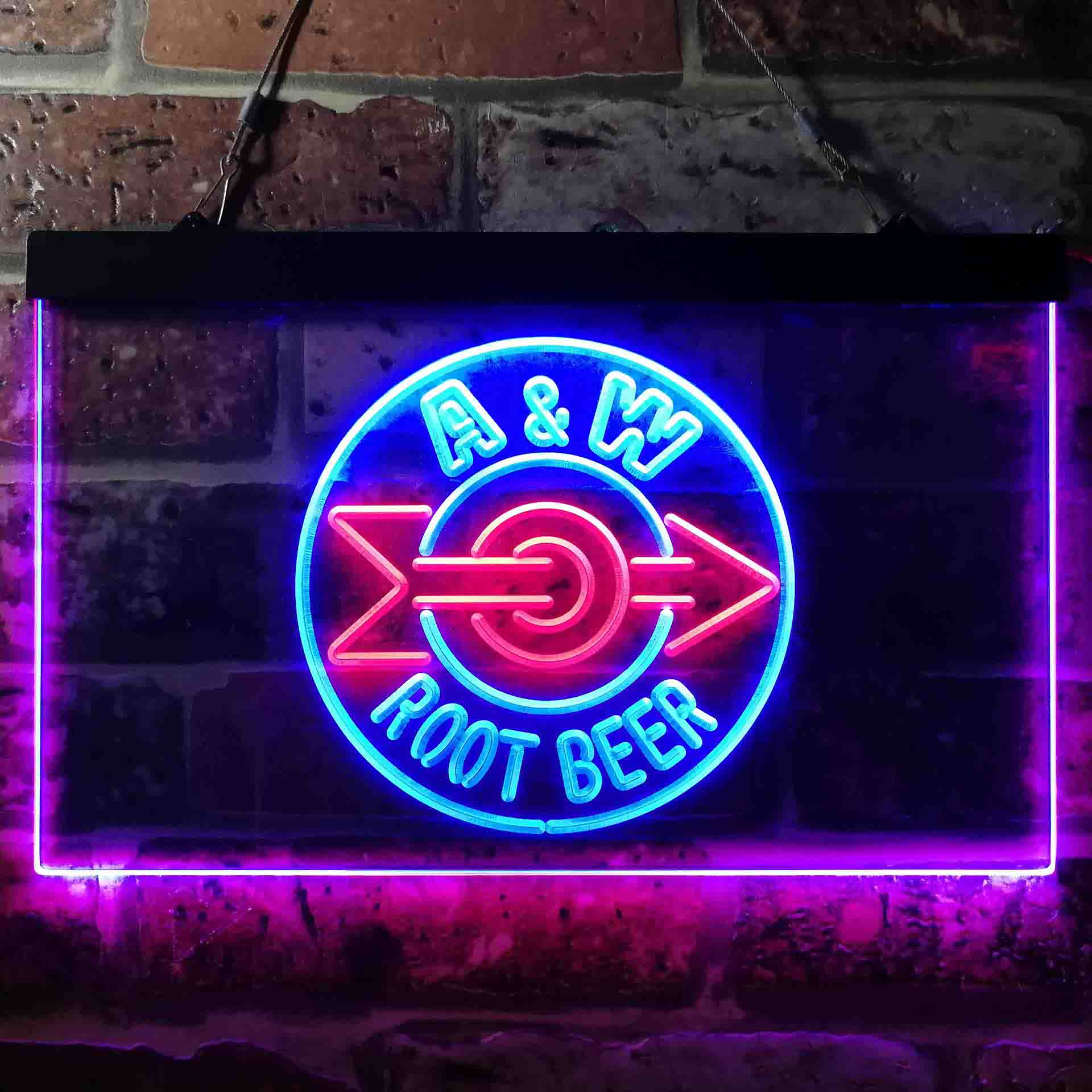 A & W Root Beer Neon LED Sign