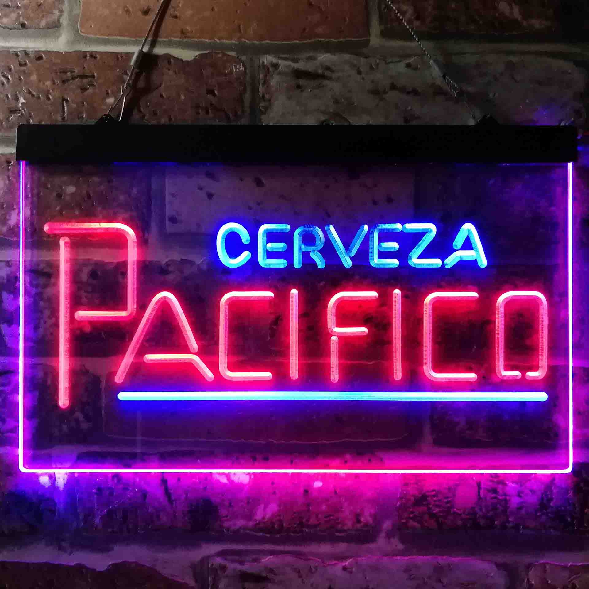 Cerveza Pacifico Bar Beer Neon LED Sign