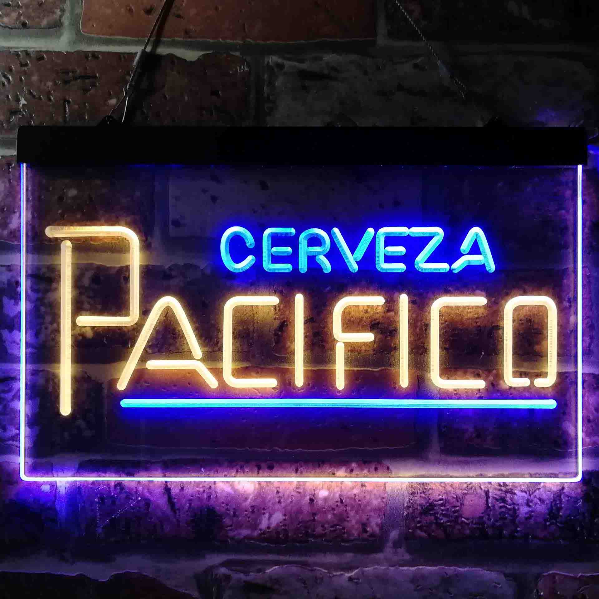 Cerveza Pacifico Bar Beer Neon LED Sign