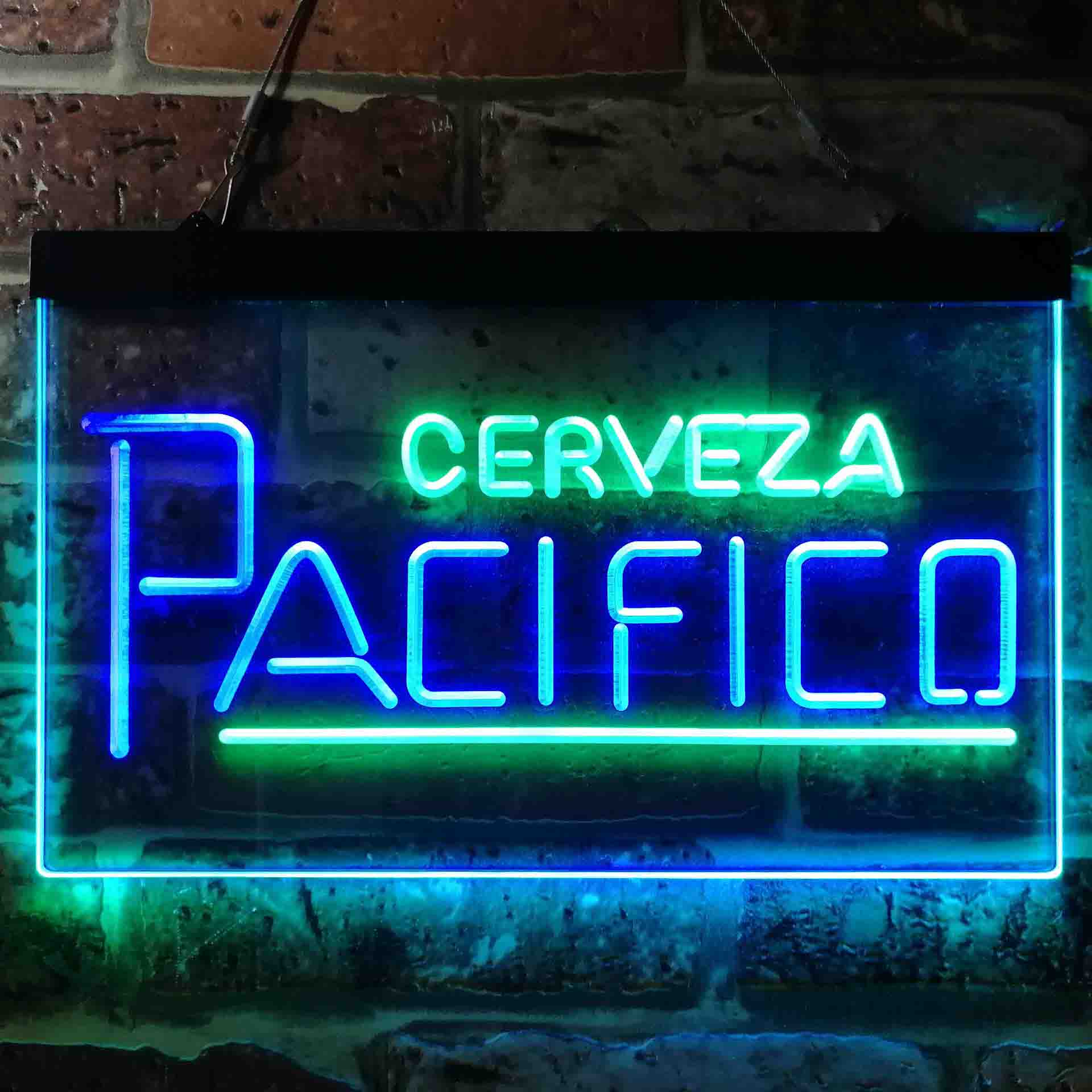 Cerveza Pacifico Bar Beer Neon LED Sign