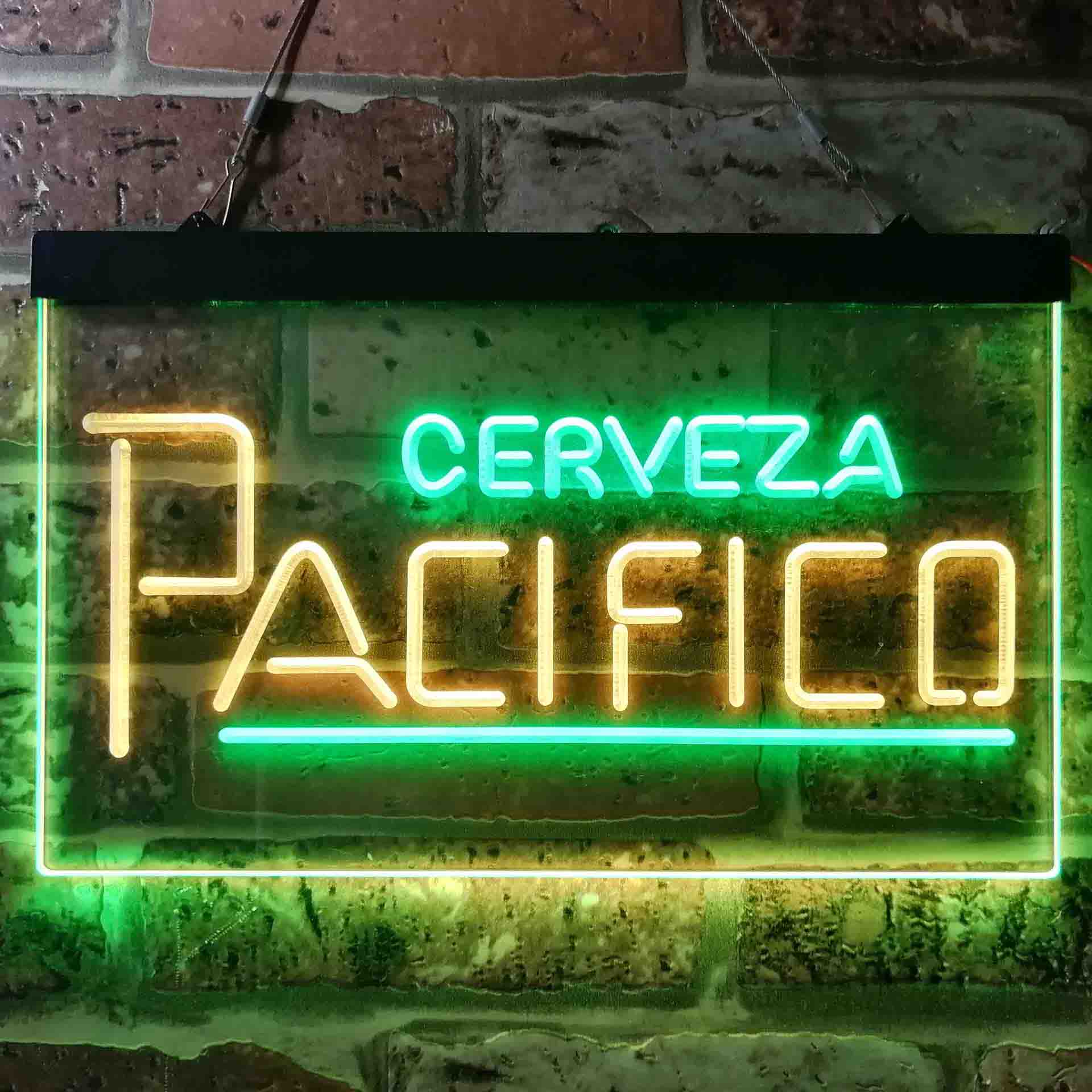 Cerveza Pacifico Bar Beer Neon LED Sign