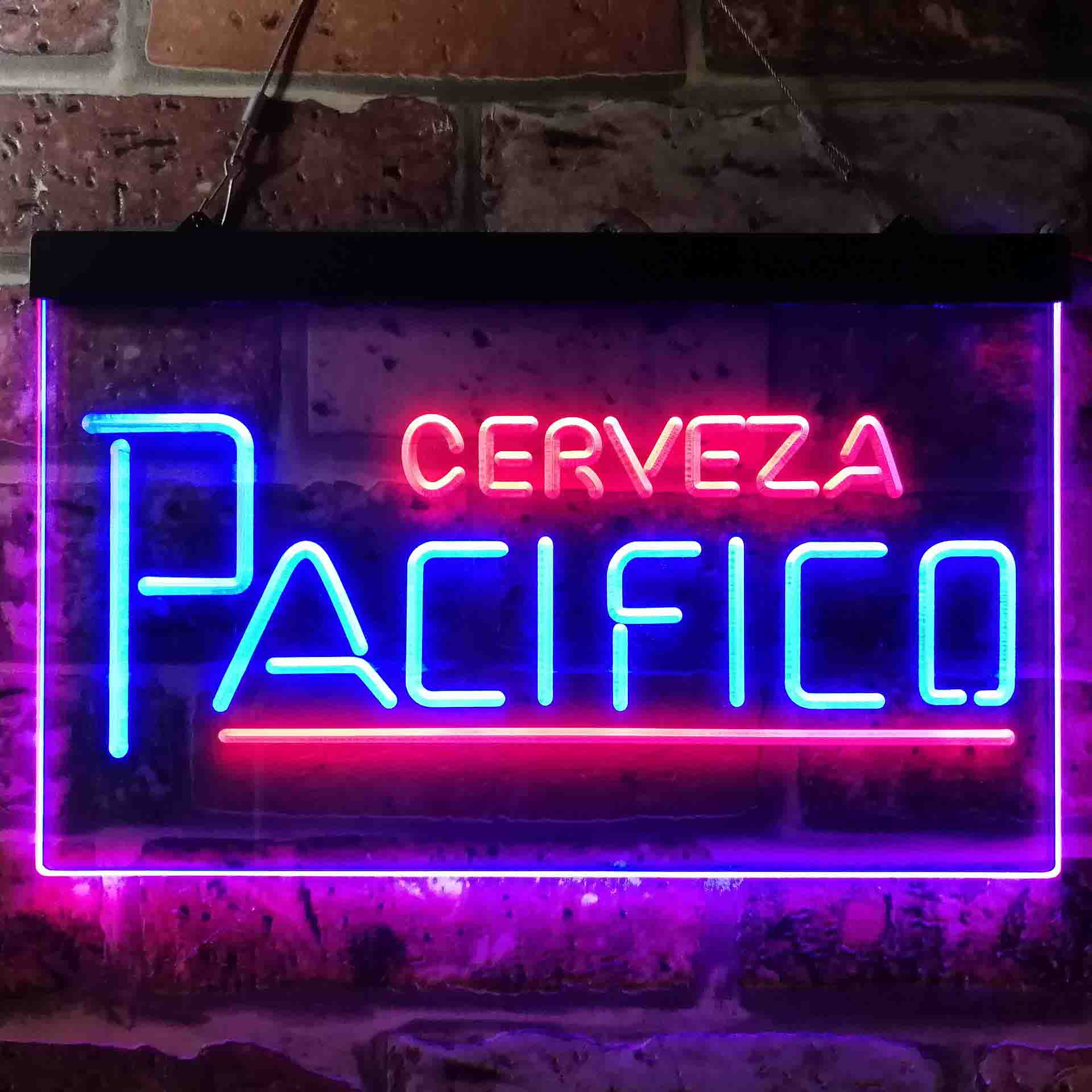 Cerveza Pacifico Bar Beer Neon LED Sign