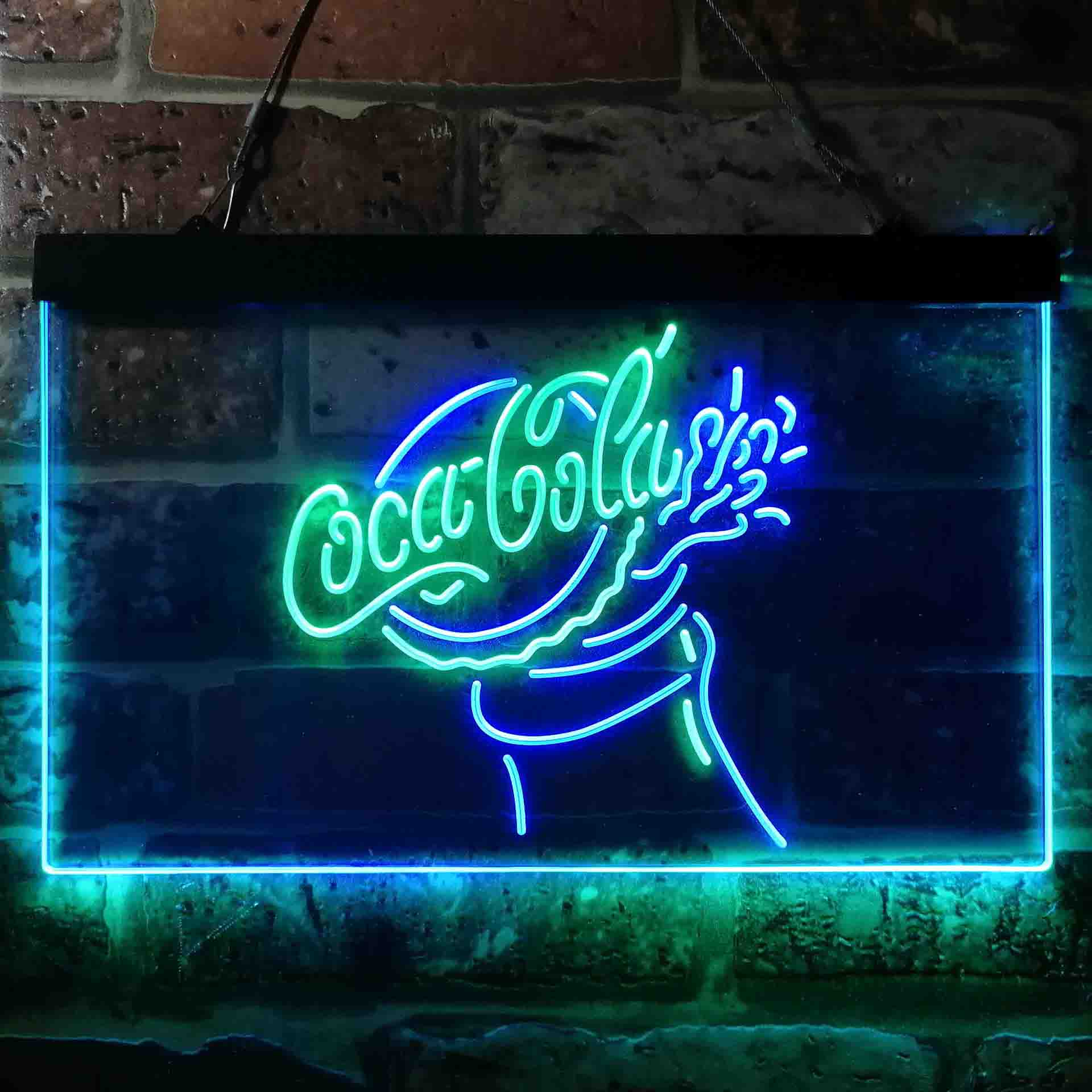 Bottle Open Bar Neon LED Sign