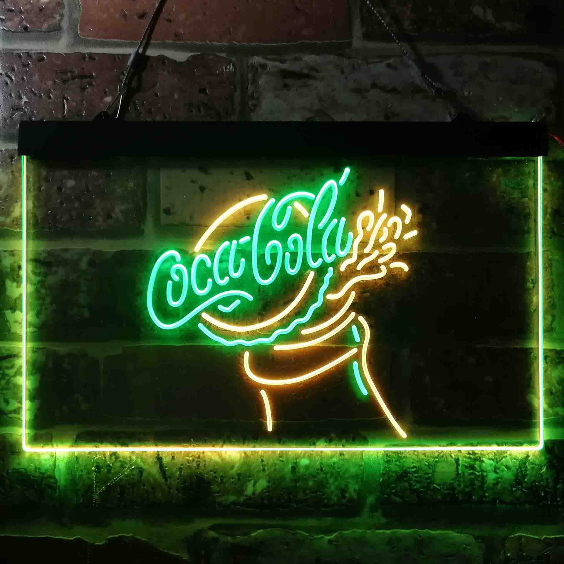 Bottle Open Bar Neon LED Sign