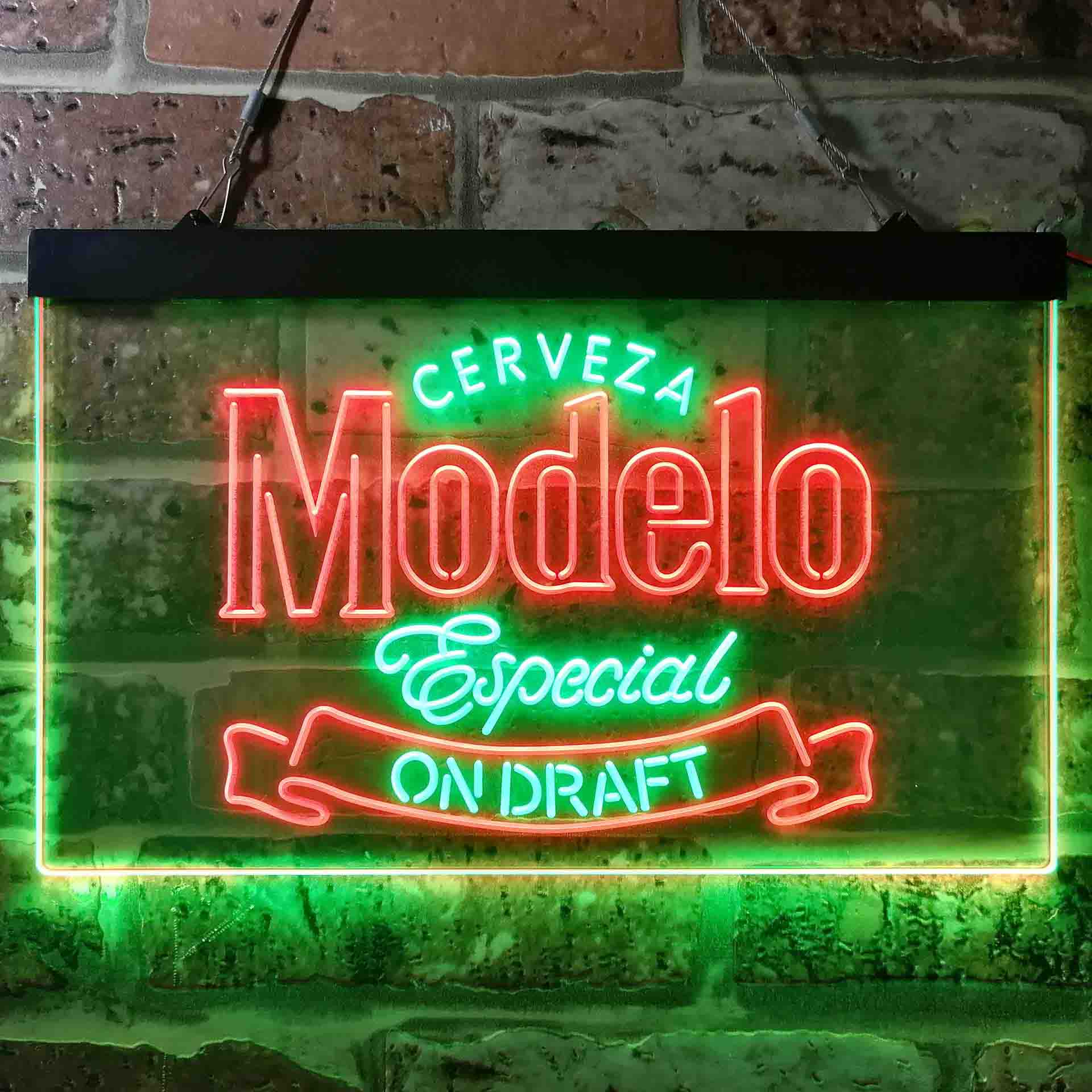 Cerveza Modelo Especial Draft Neon LED Sign