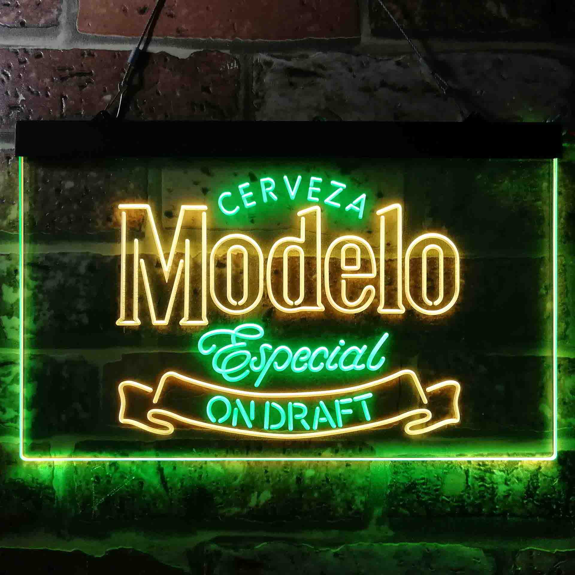 Cerveza Modelo Especial Draft Neon LED Sign