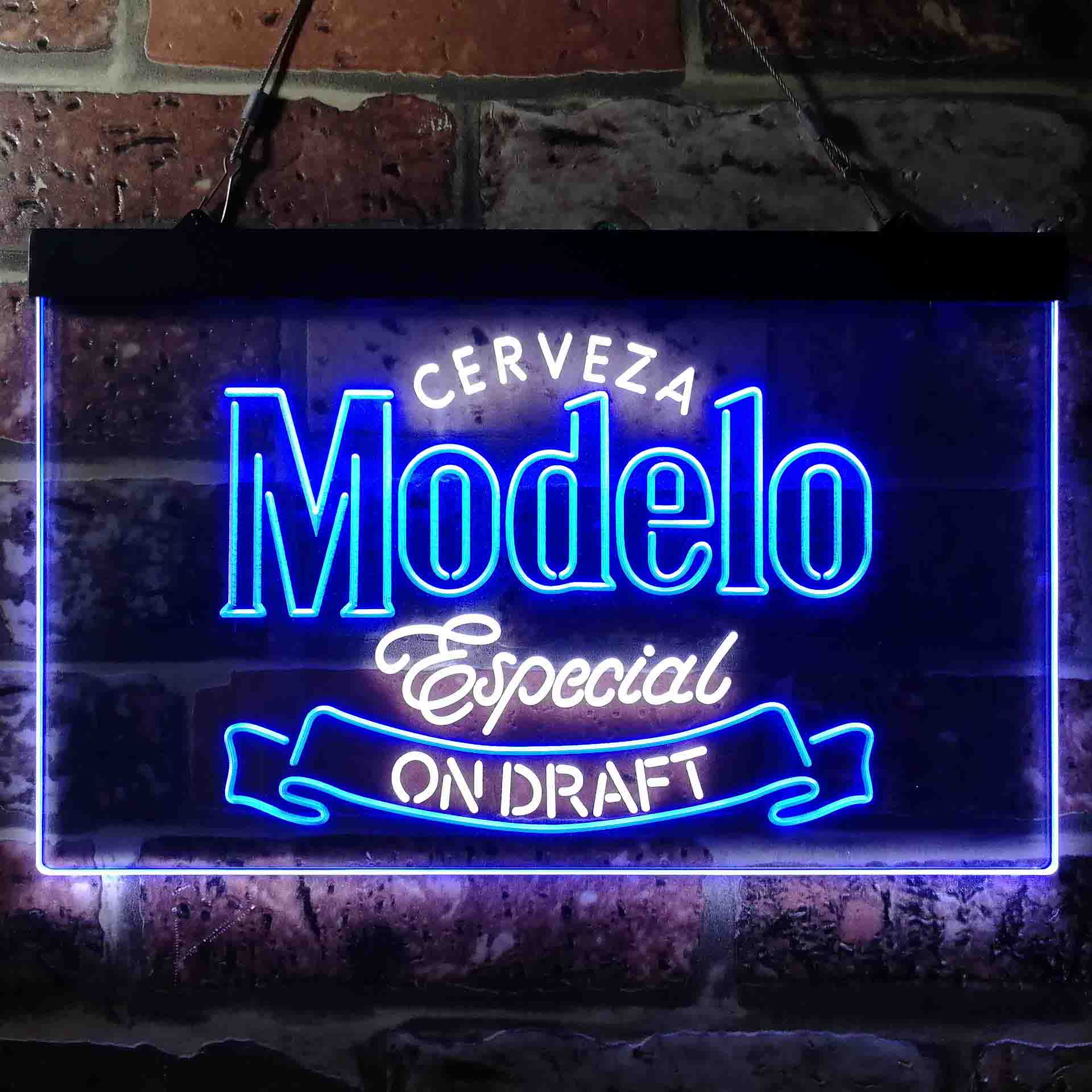 Cerveza Modelo Especial Draft Neon LED Sign