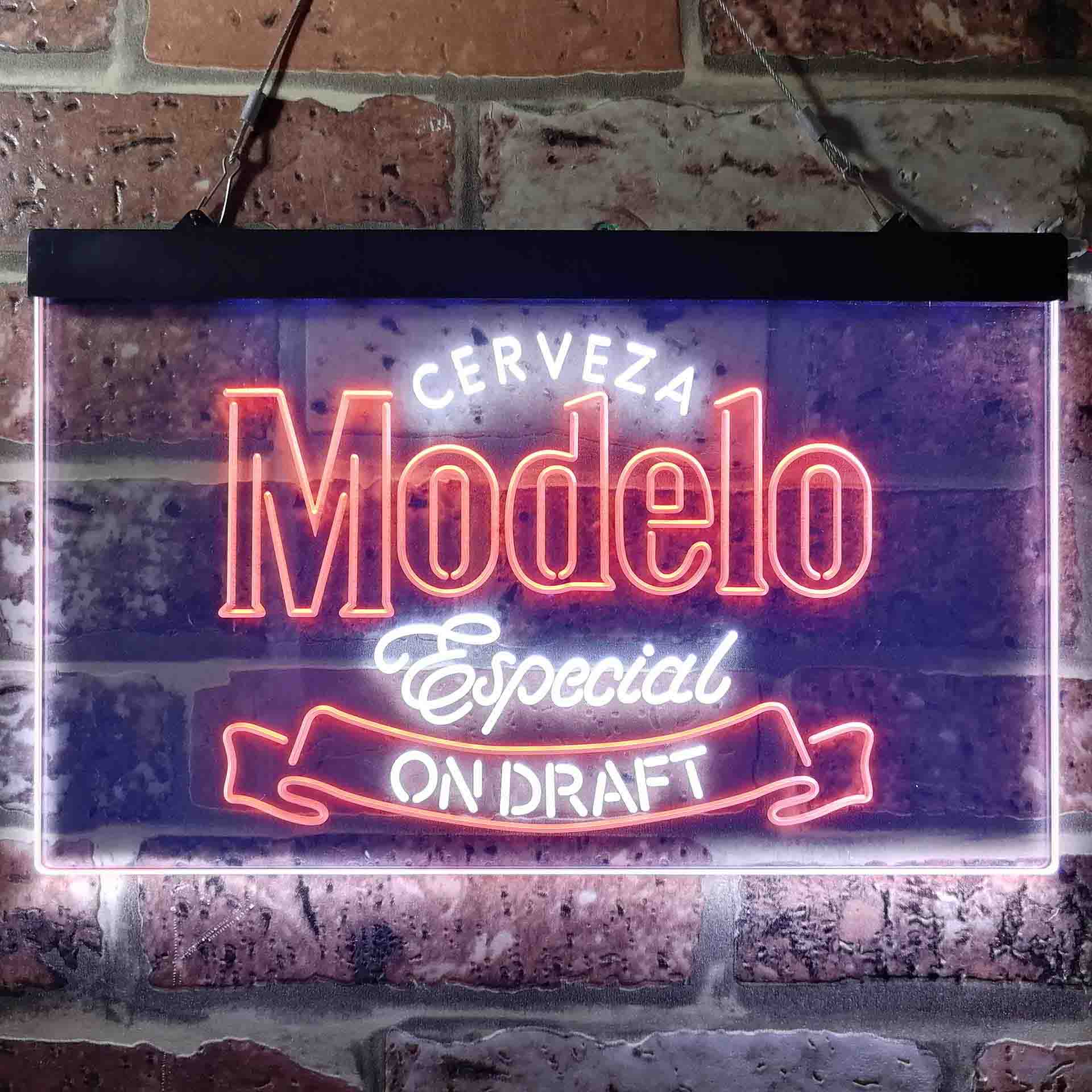 Cerveza Modelo Especial Draft Neon LED Sign