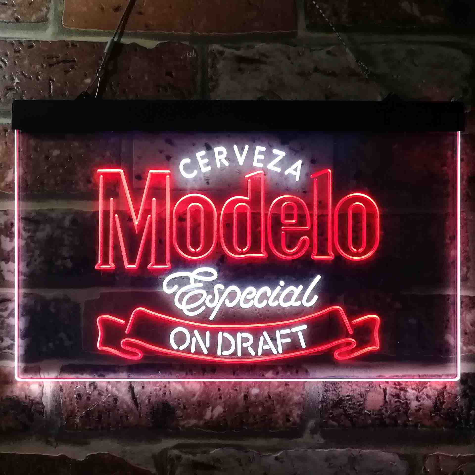 Cerveza Modelo Especial Draft Neon LED Sign