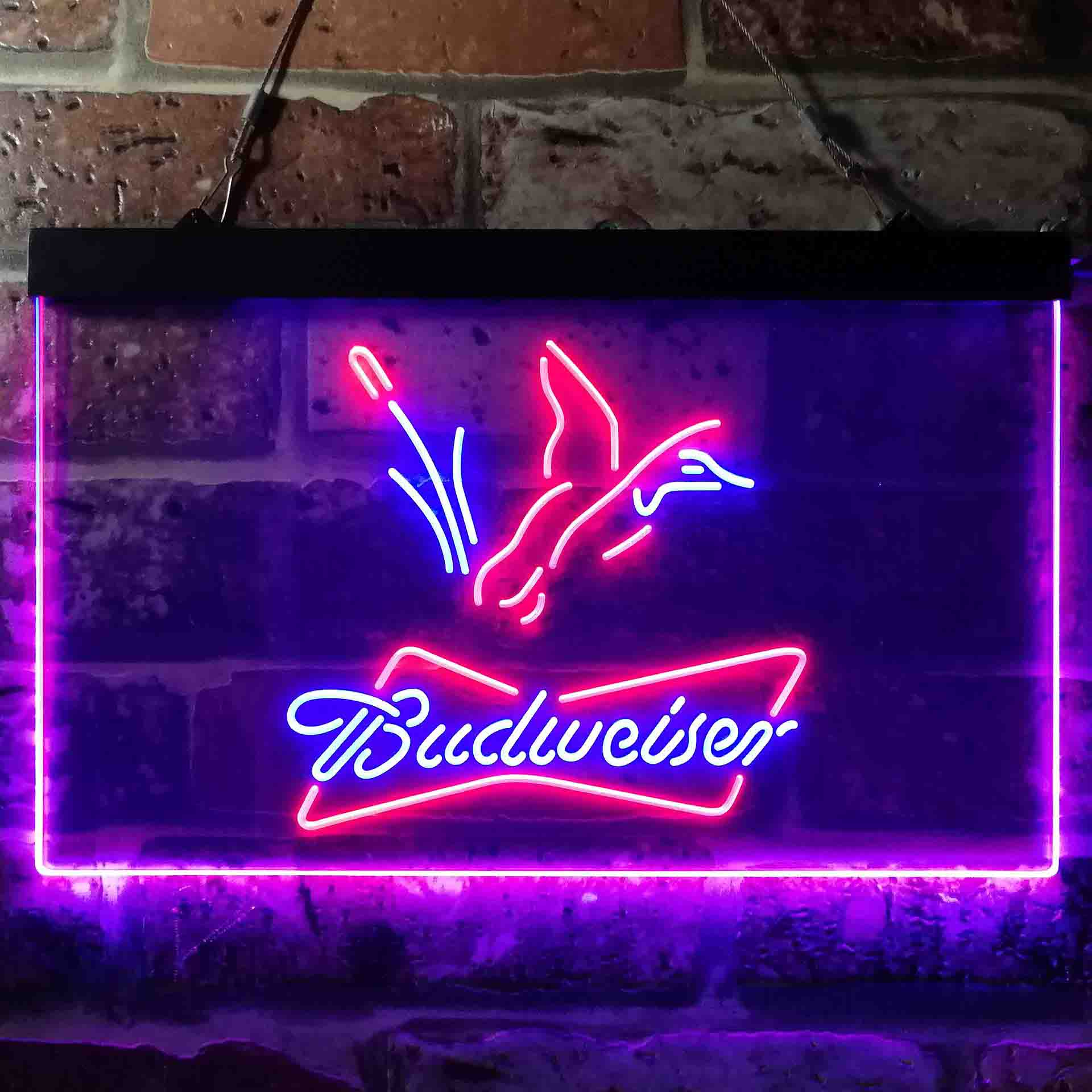 Budweiser Duck Hunting Neon LED Sign