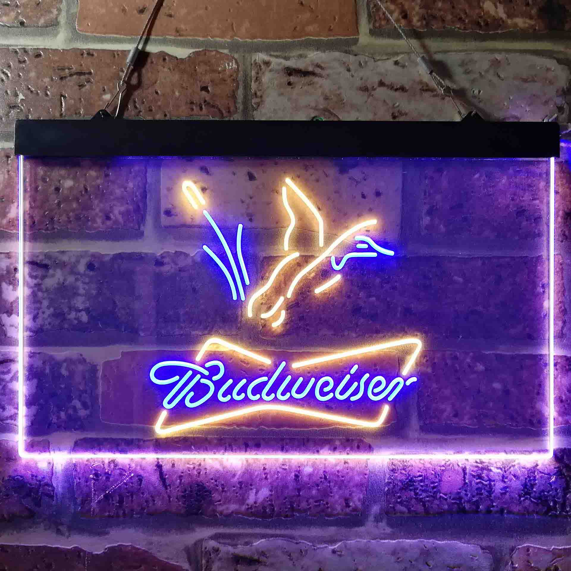 Budweiser Duck Hunting Neon LED Sign