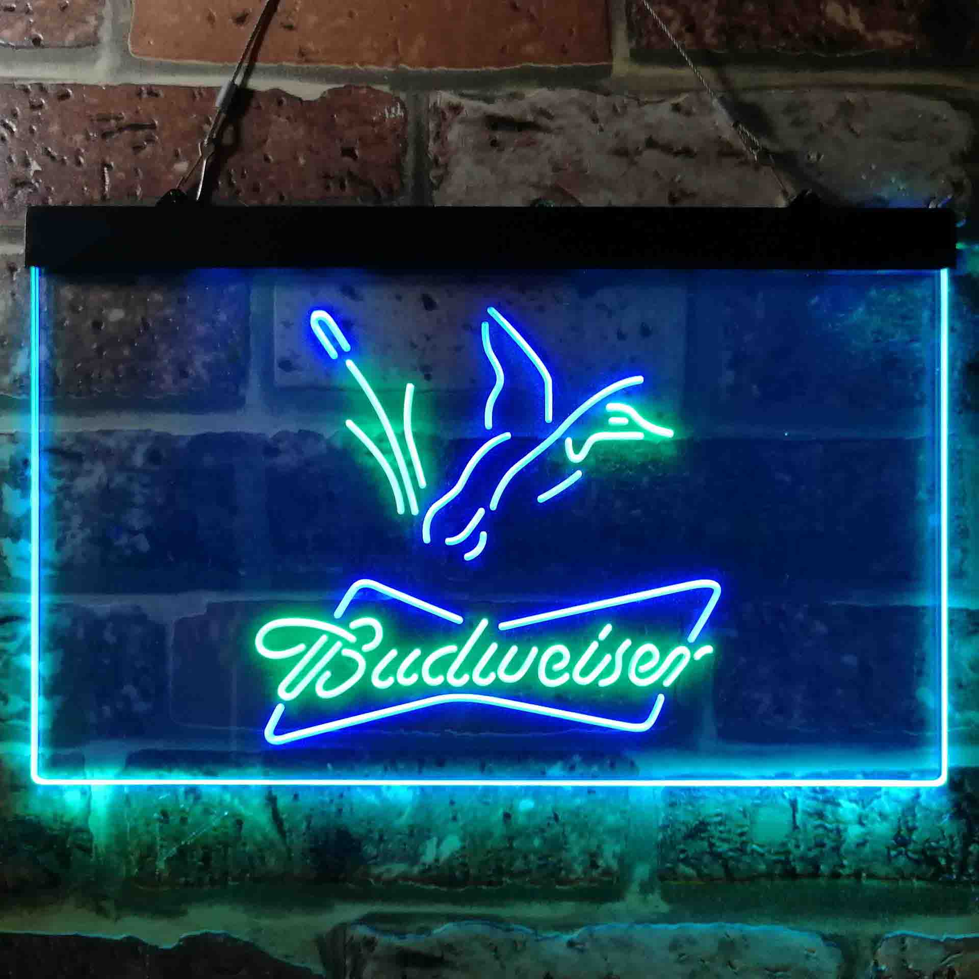 Budweiser Duck Hunting Neon LED Sign