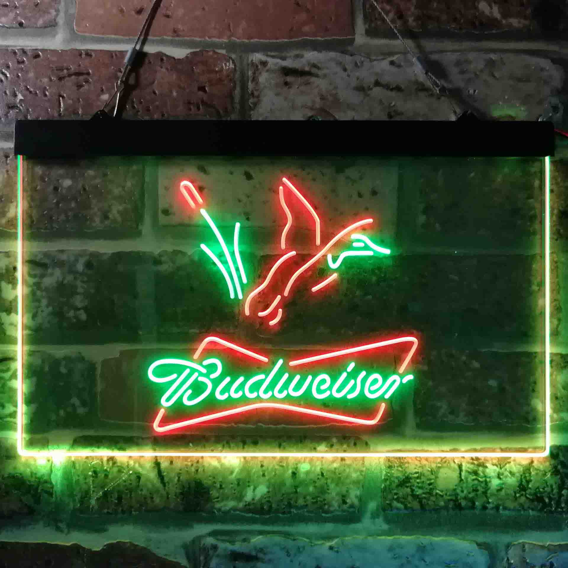 Budweiser Duck Hunting Neon LED Sign