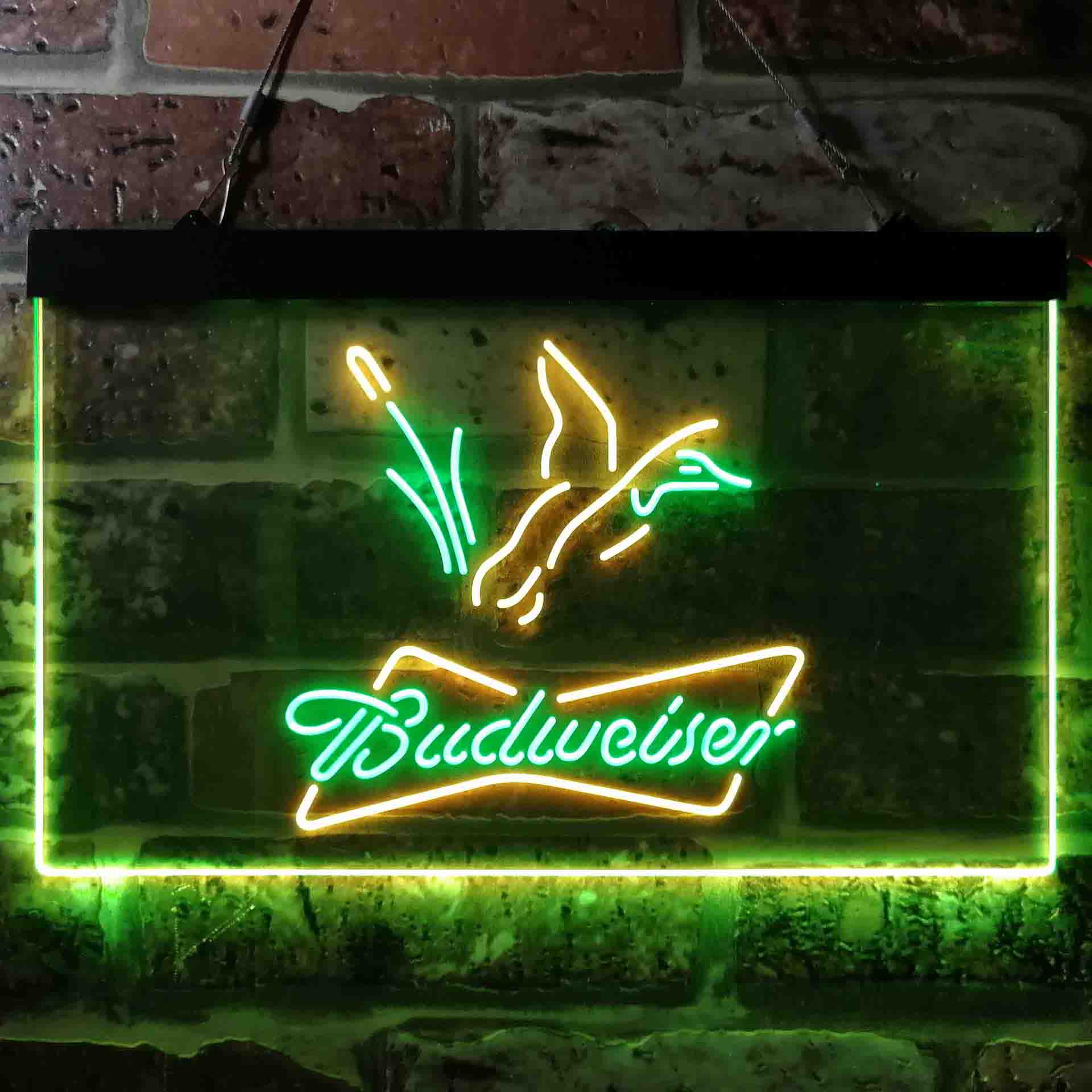 Budweiser Duck Hunting Neon LED Sign