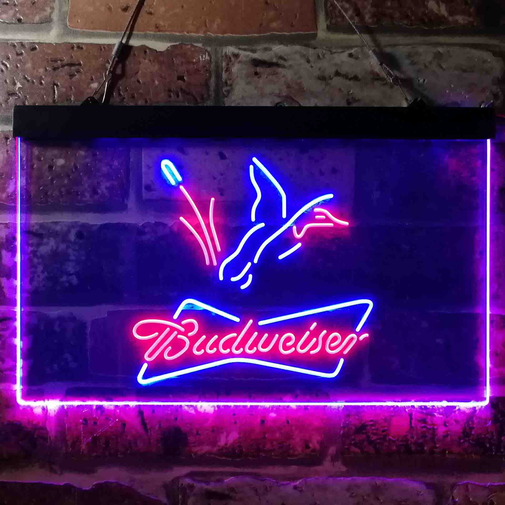 Budweiser Duck Hunting Neon LED Sign