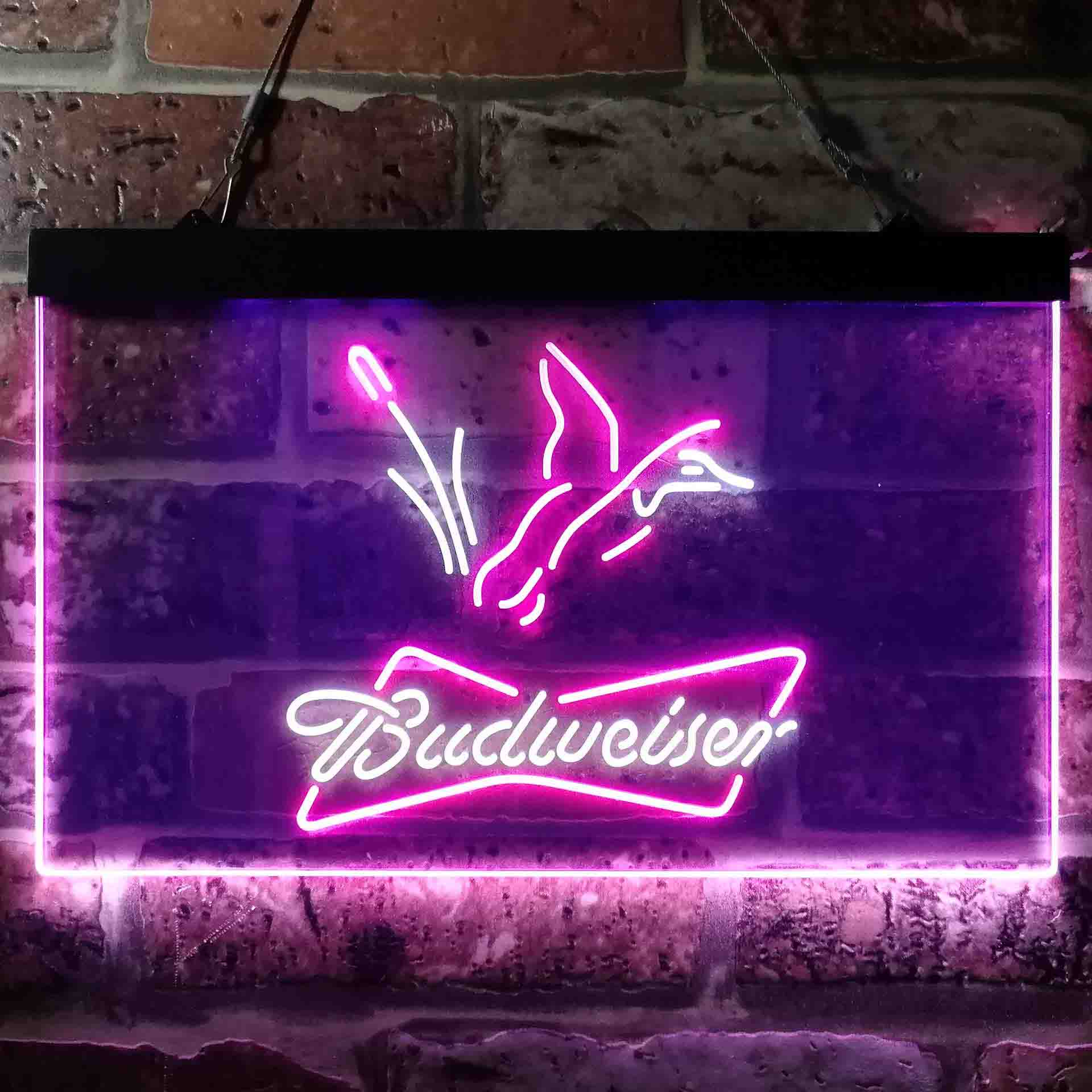 Budweiser Duck Hunting Neon LED Sign