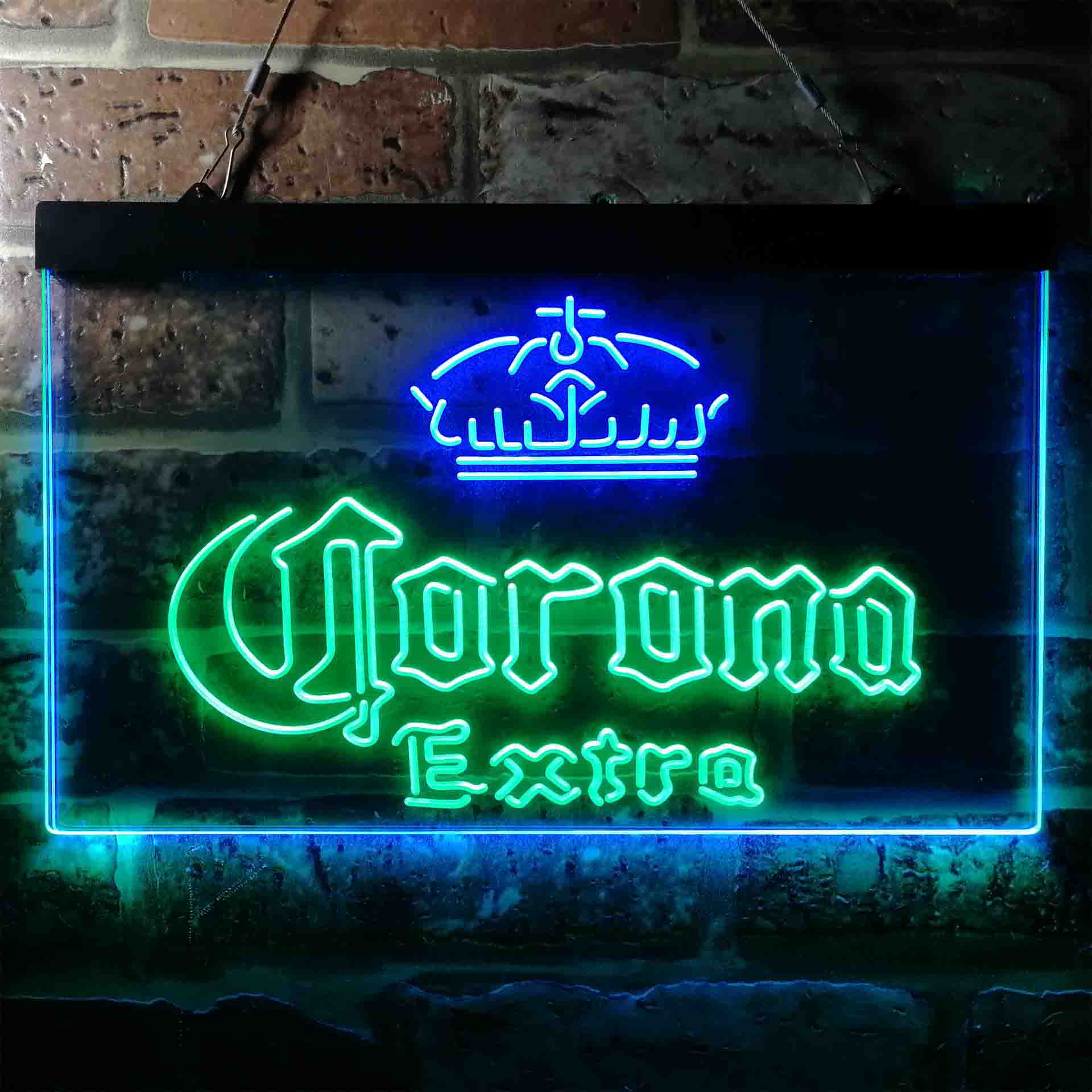 Corona Crown Extra Traditional Neon LED Sign