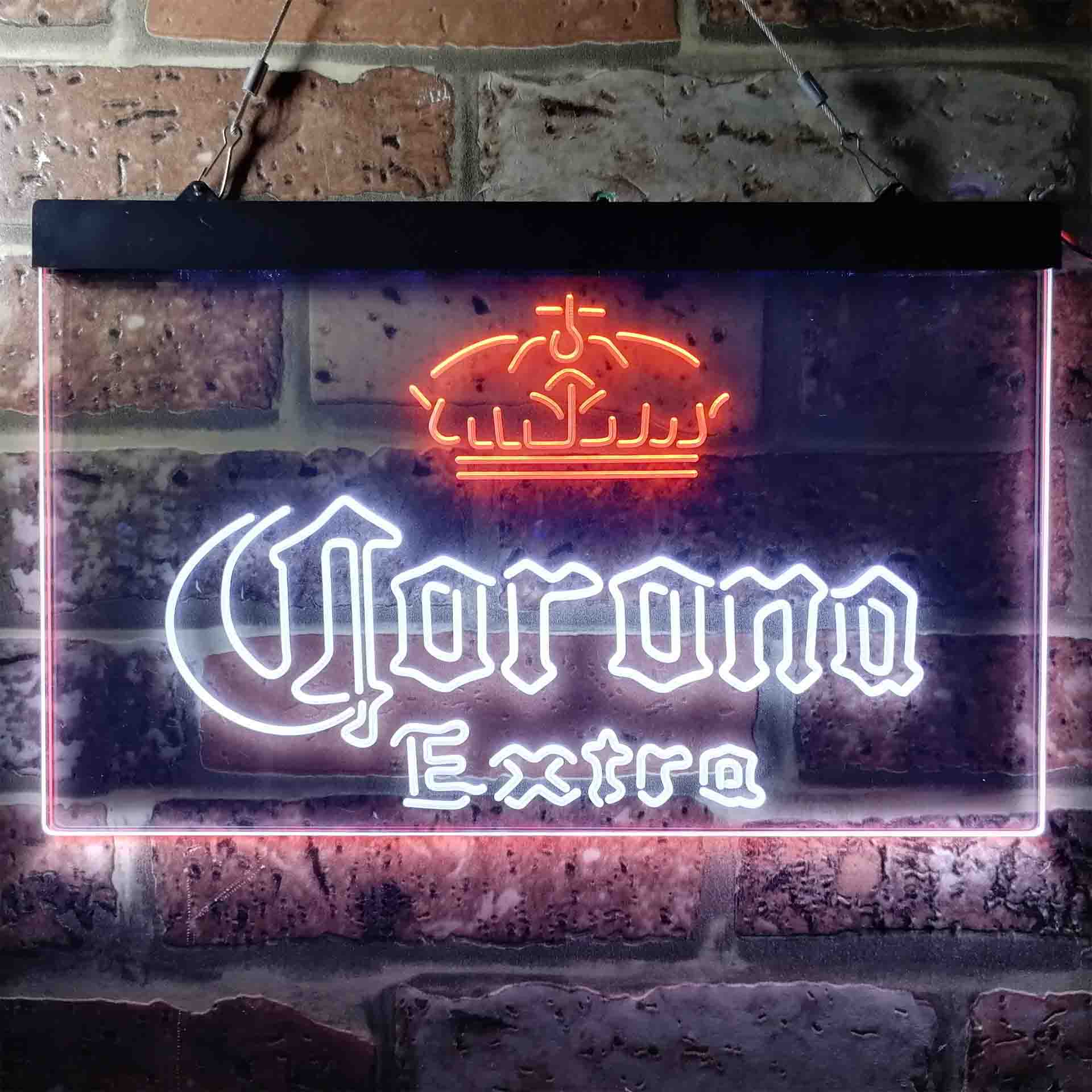 Corona Crown Extra Traditional Neon LED Sign