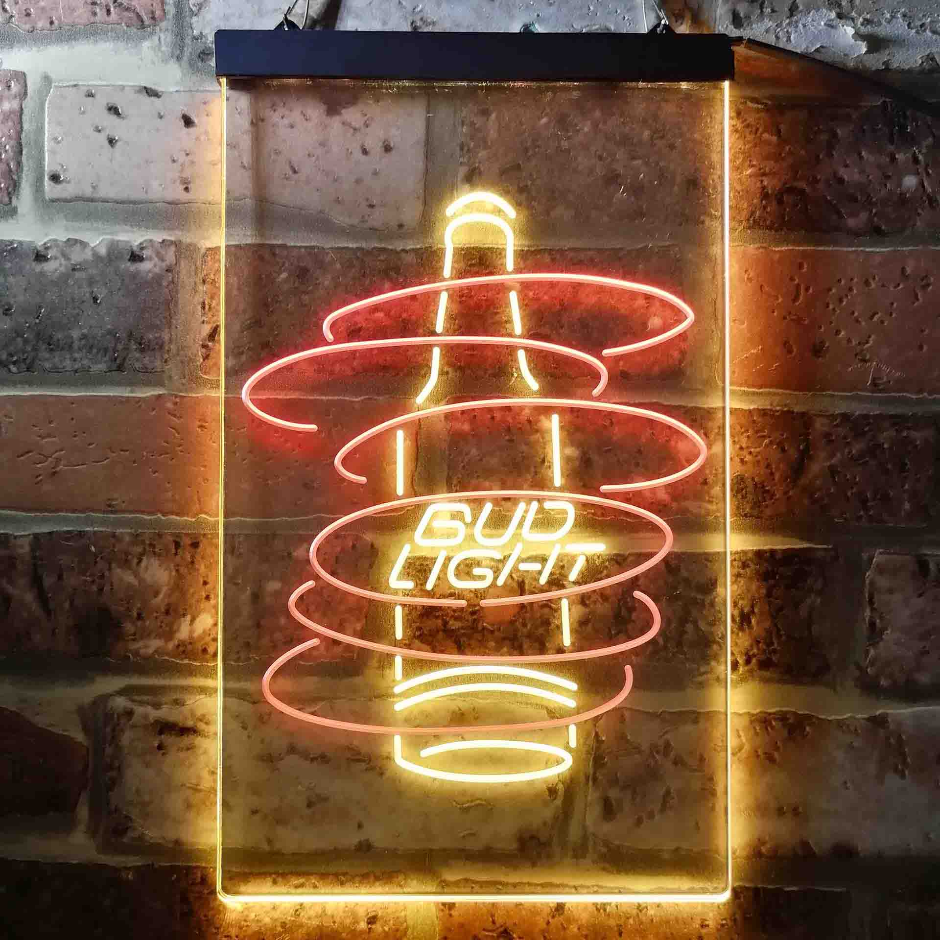Bud Light Bottle Neon LED Sign