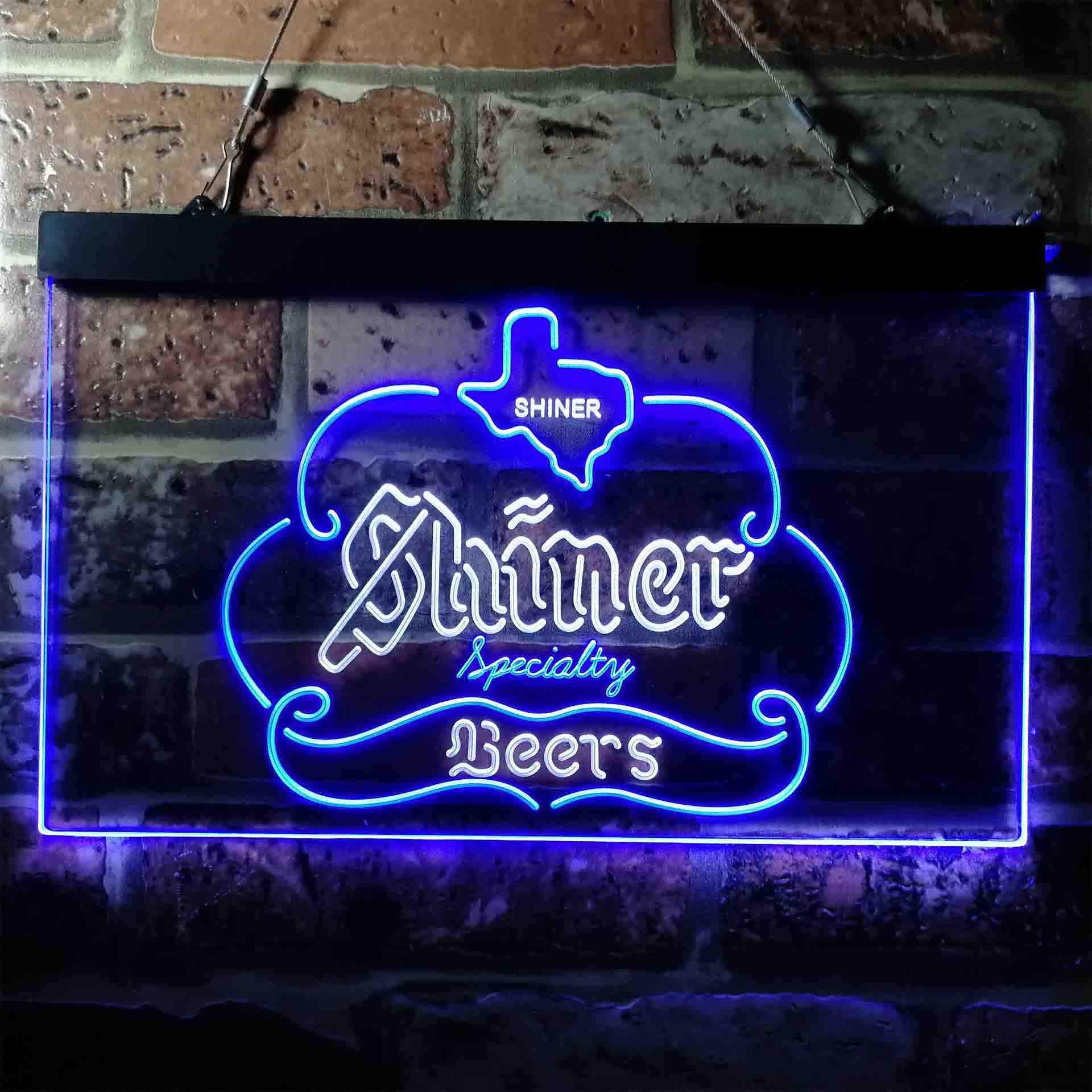 Shiner Beer Specialty Bar Neon LED Sign