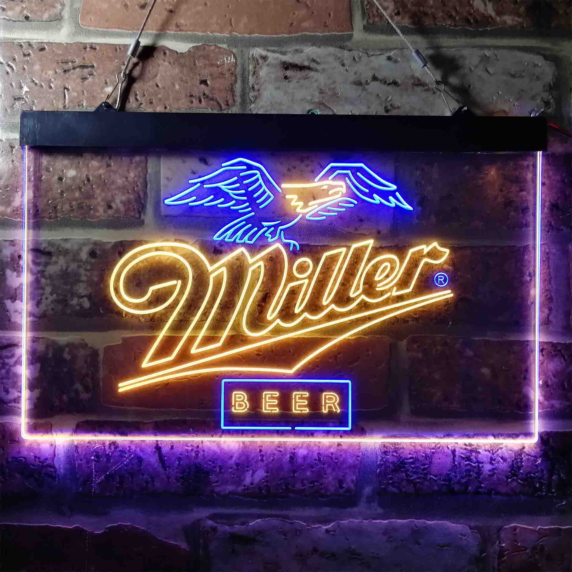 Miller Beer Eagle Classic Neon LED Sign