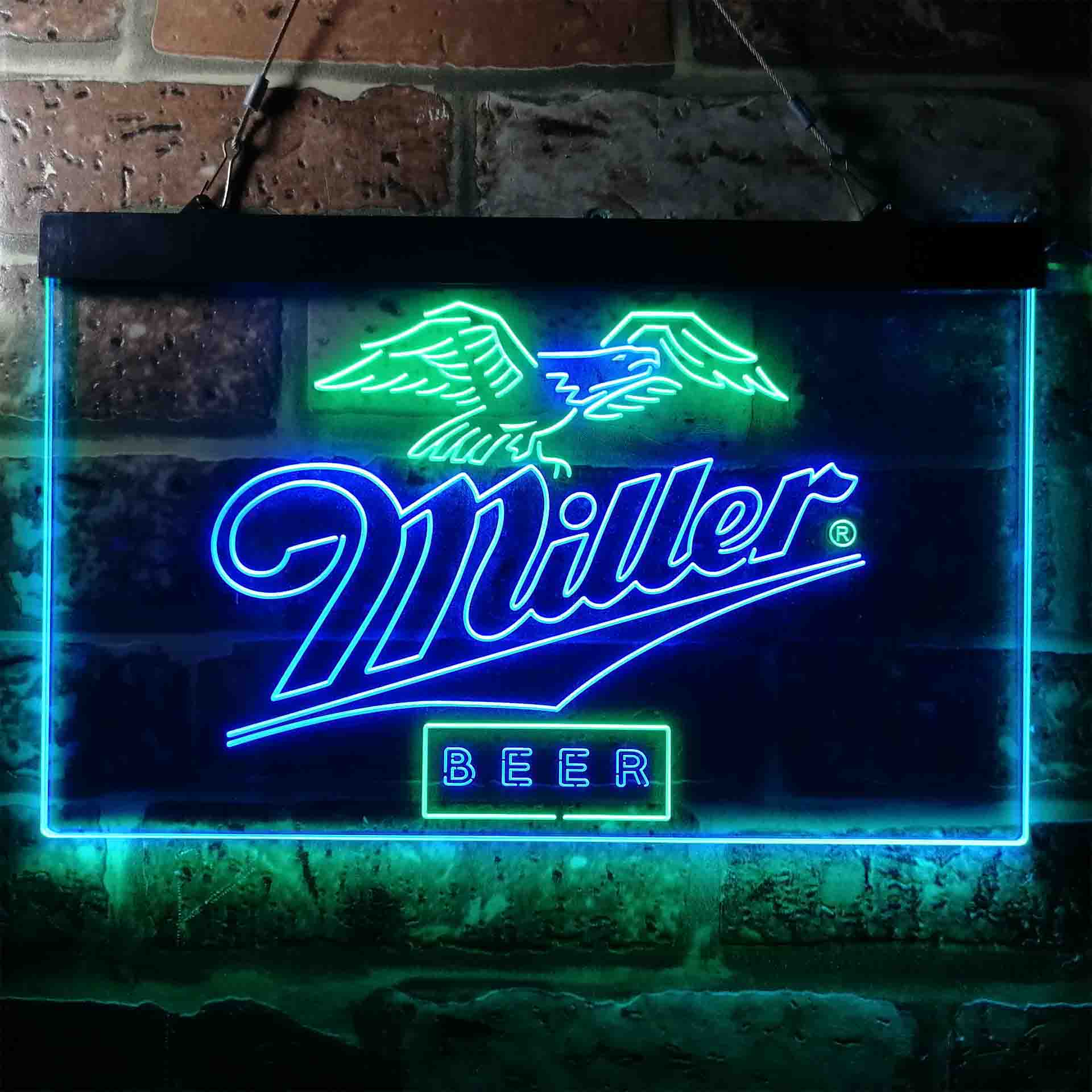 Miller Beer Eagle Classic Neon LED Sign