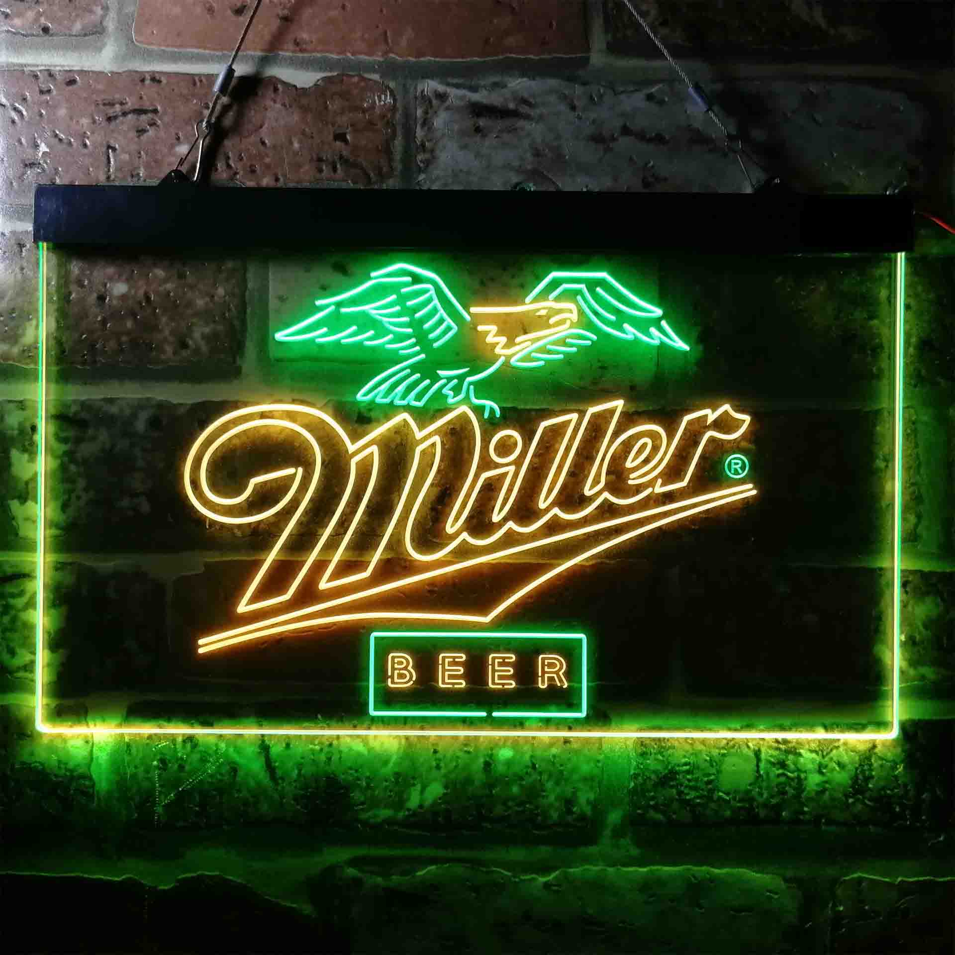 Miller Beer Eagle Classic Neon LED Sign