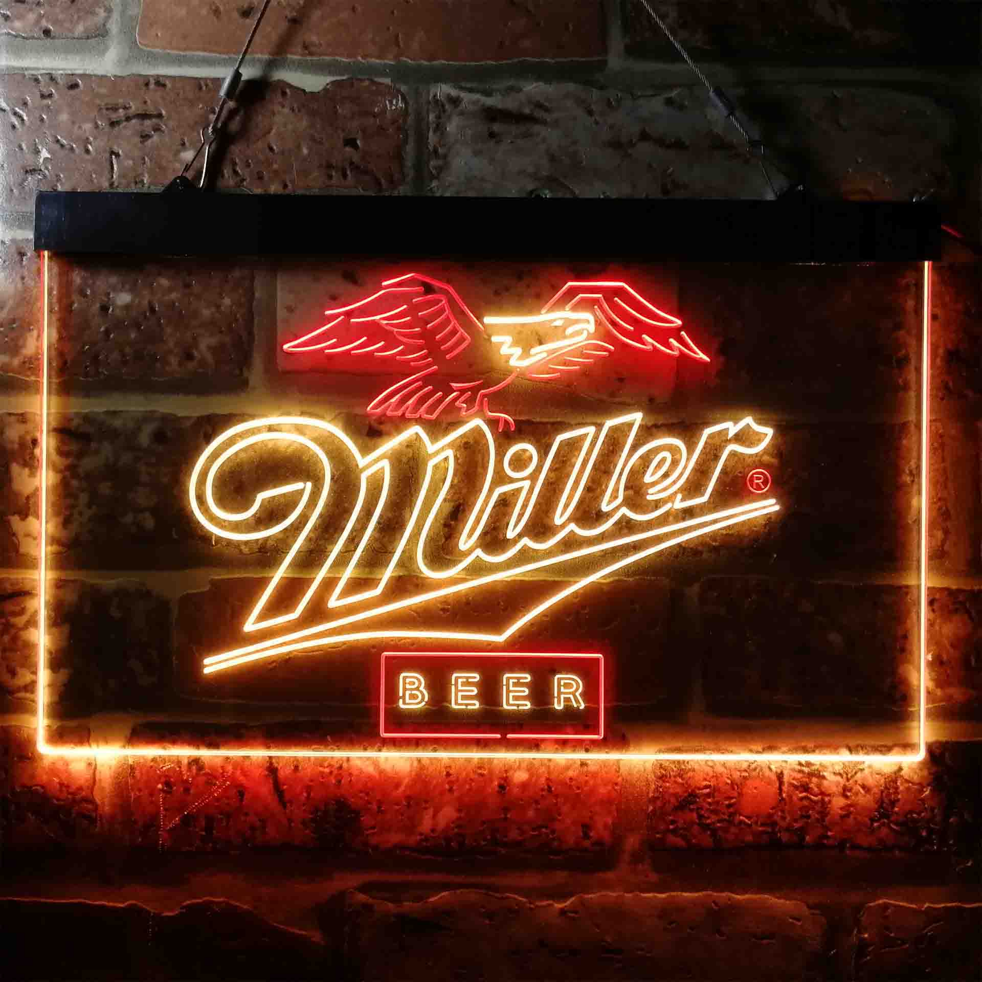 Miller Beer Eagle Classic Neon LED Sign