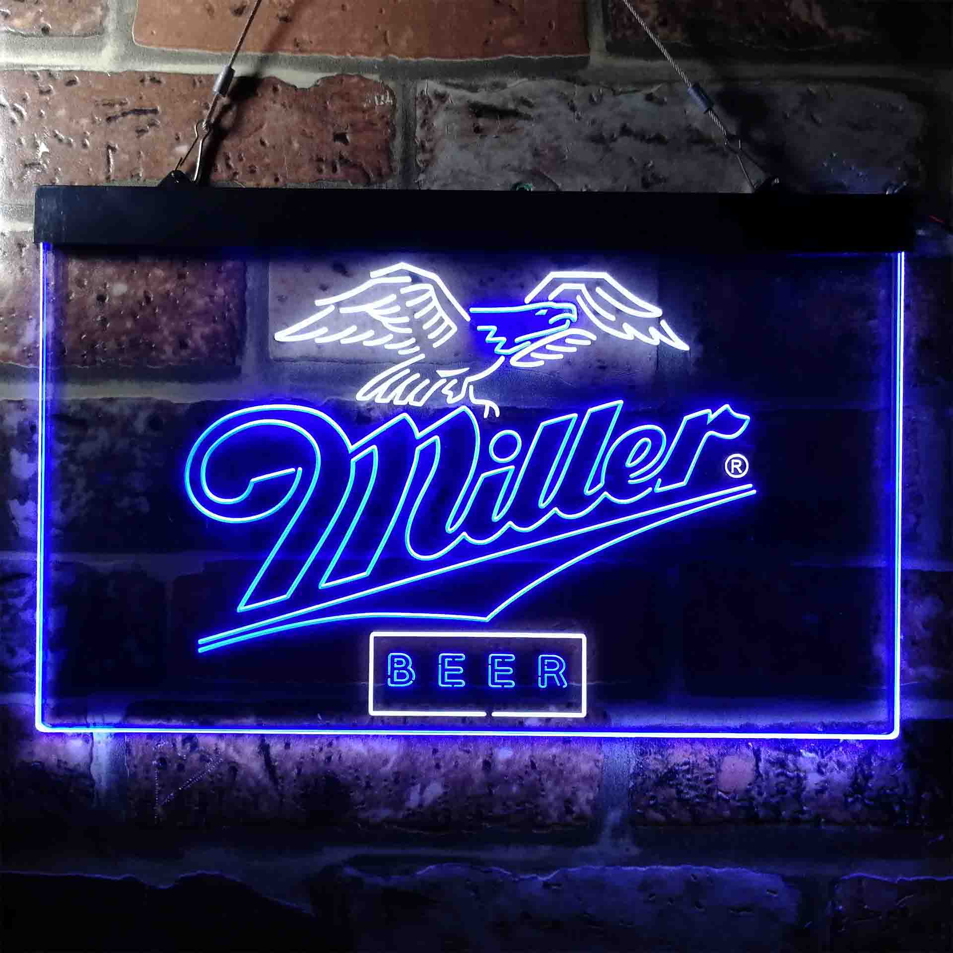 Miller Beer Eagle Classic Neon LED Sign