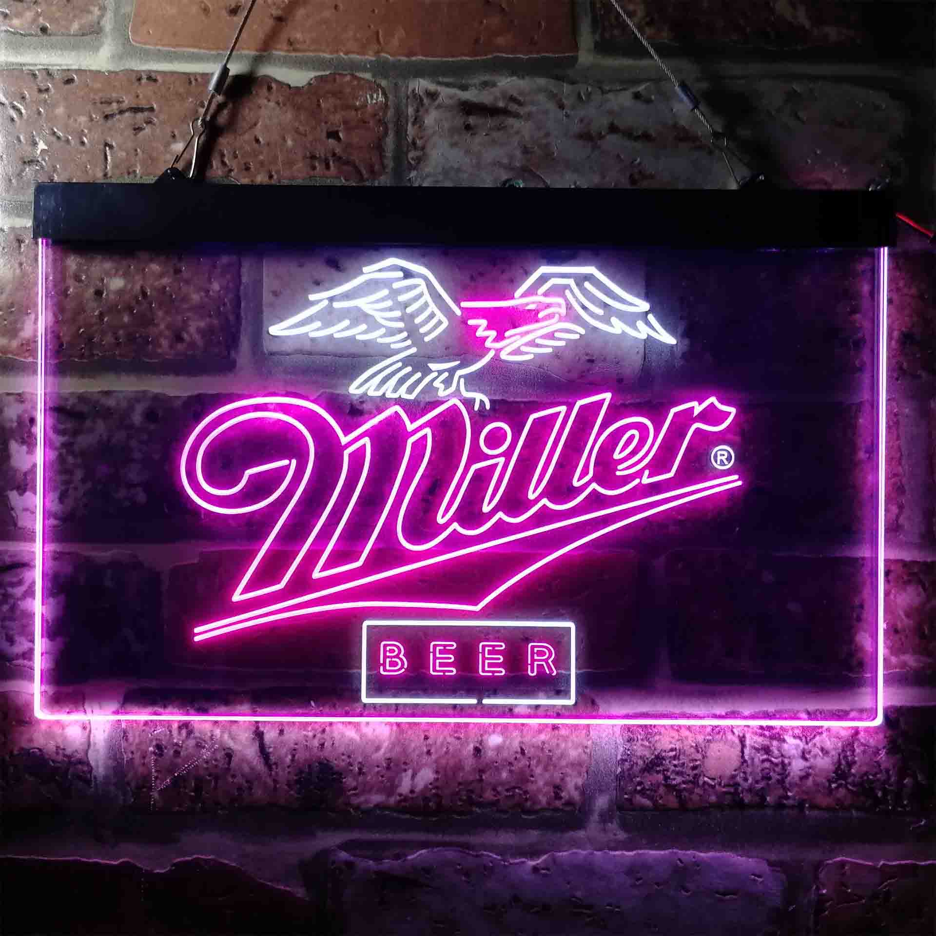 Miller Beer Eagle Classic Neon LED Sign