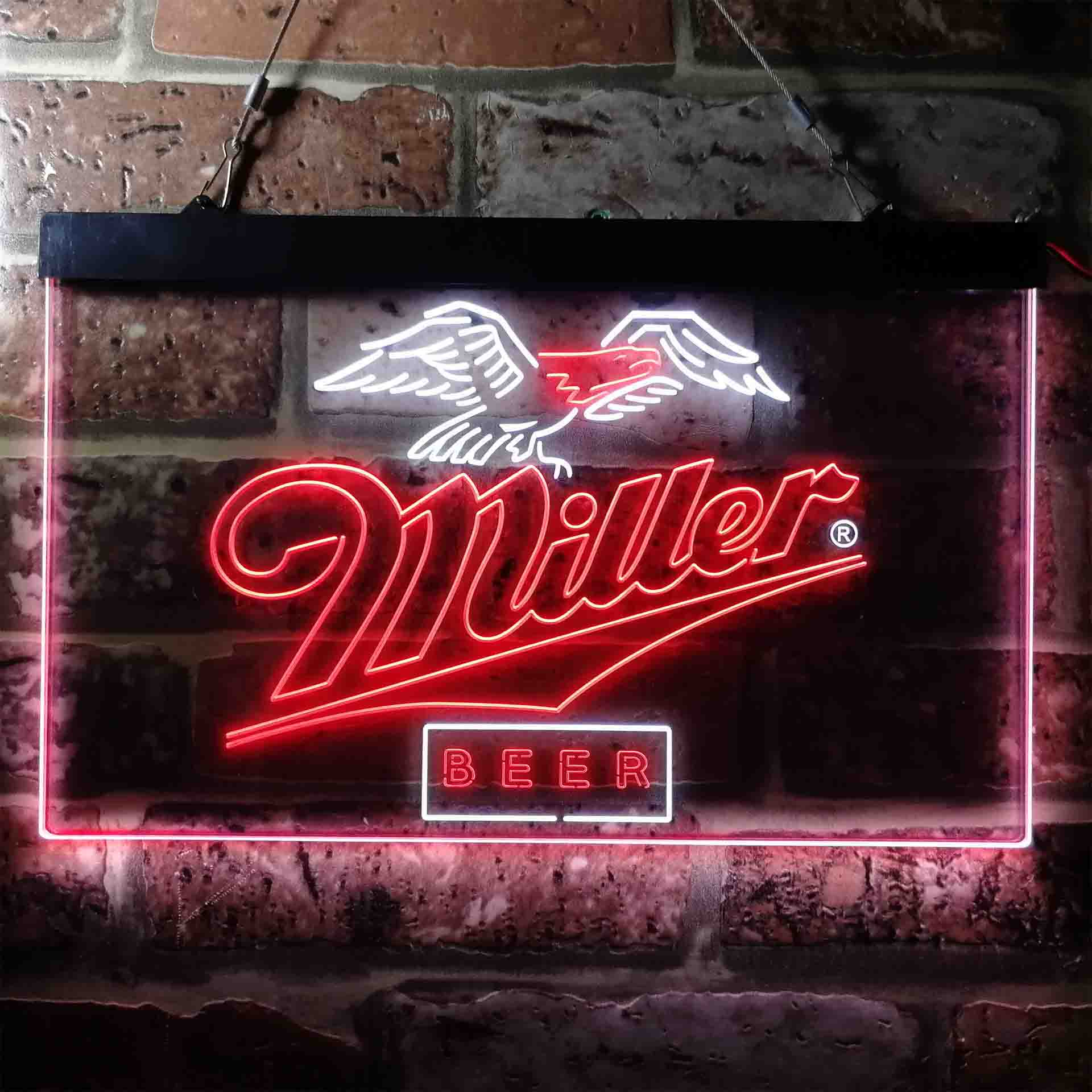 Miller Beer Eagle Classic Neon LED Sign