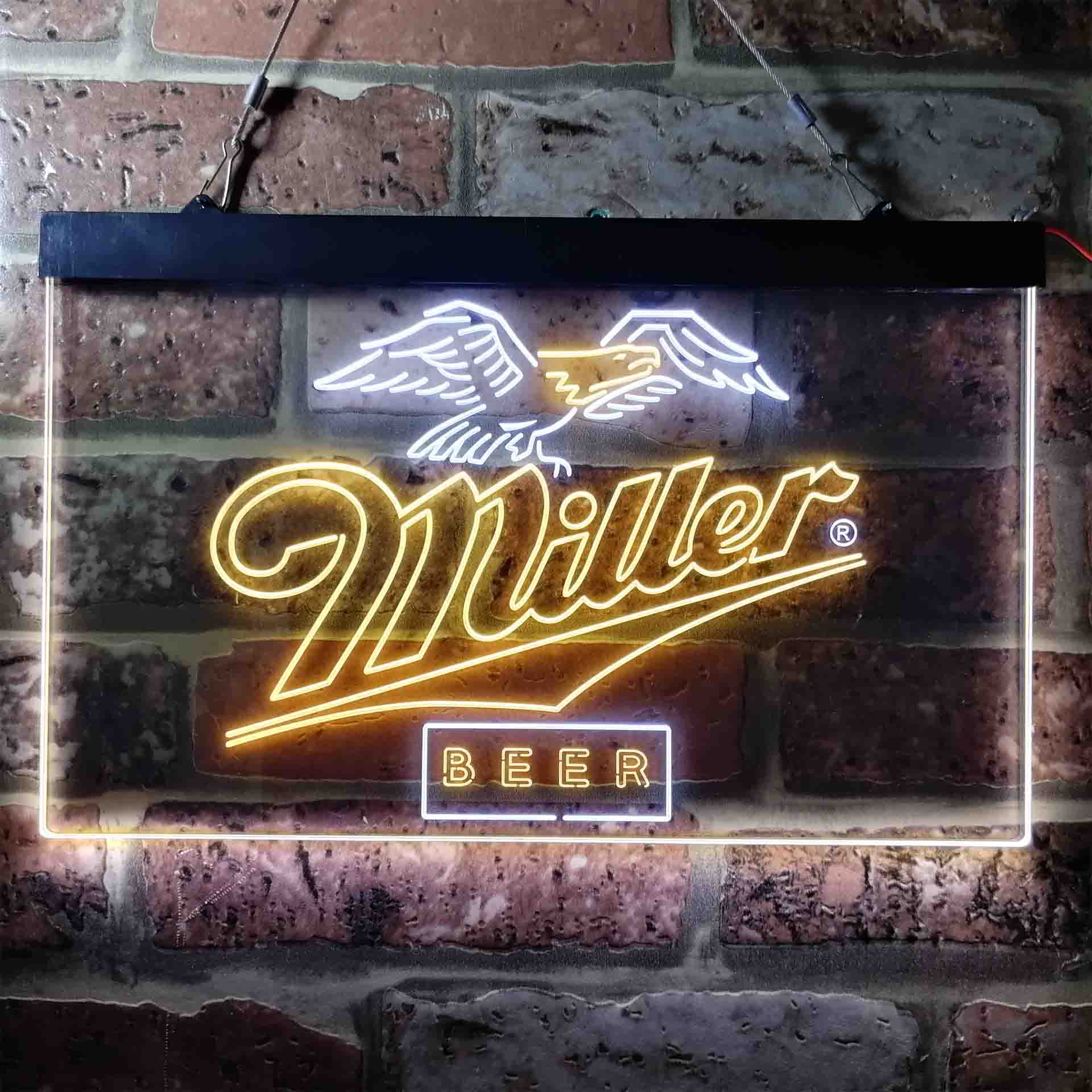 Miller Beer Eagle Classic Neon LED Sign