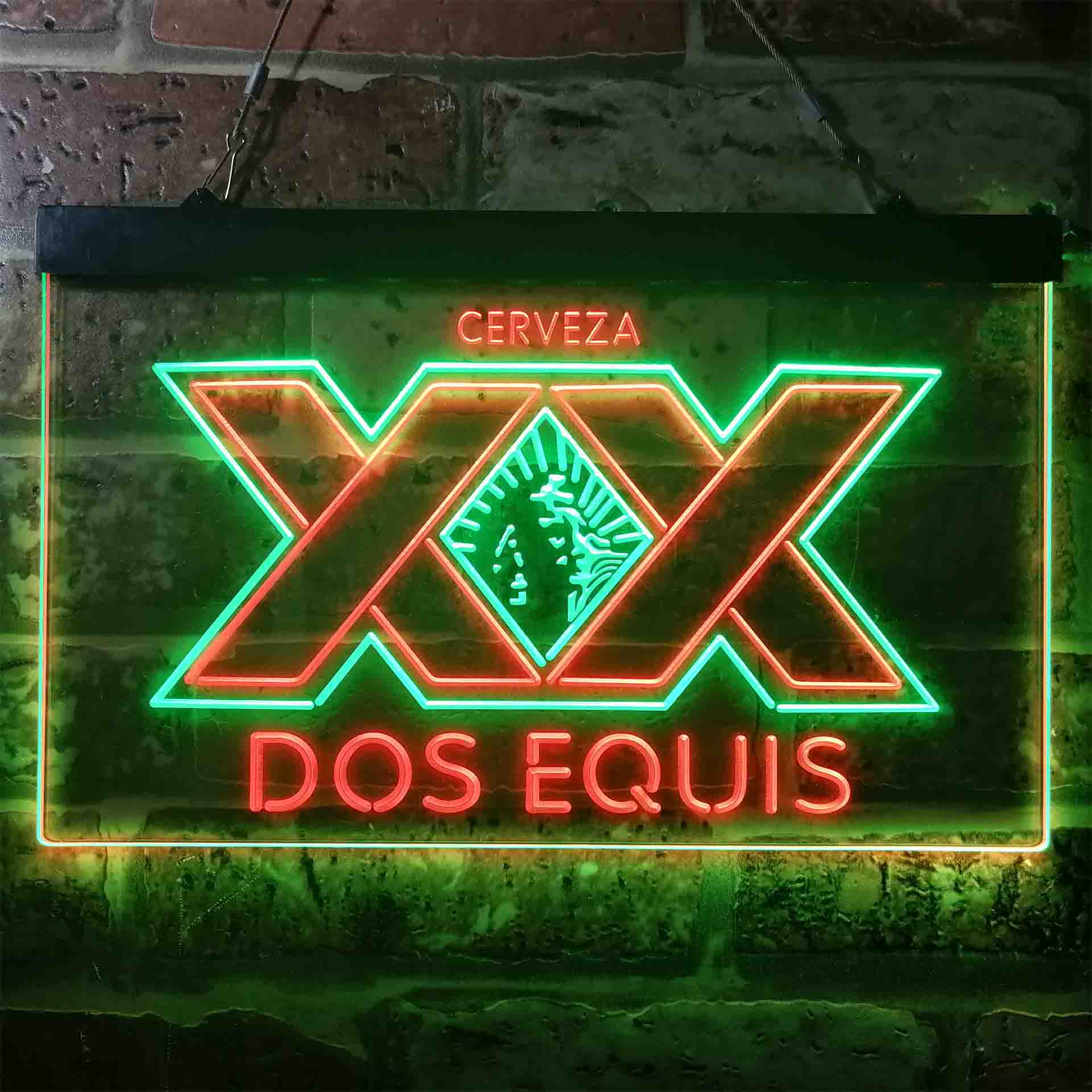 XX Dos Equis Beer Neon LED Sign