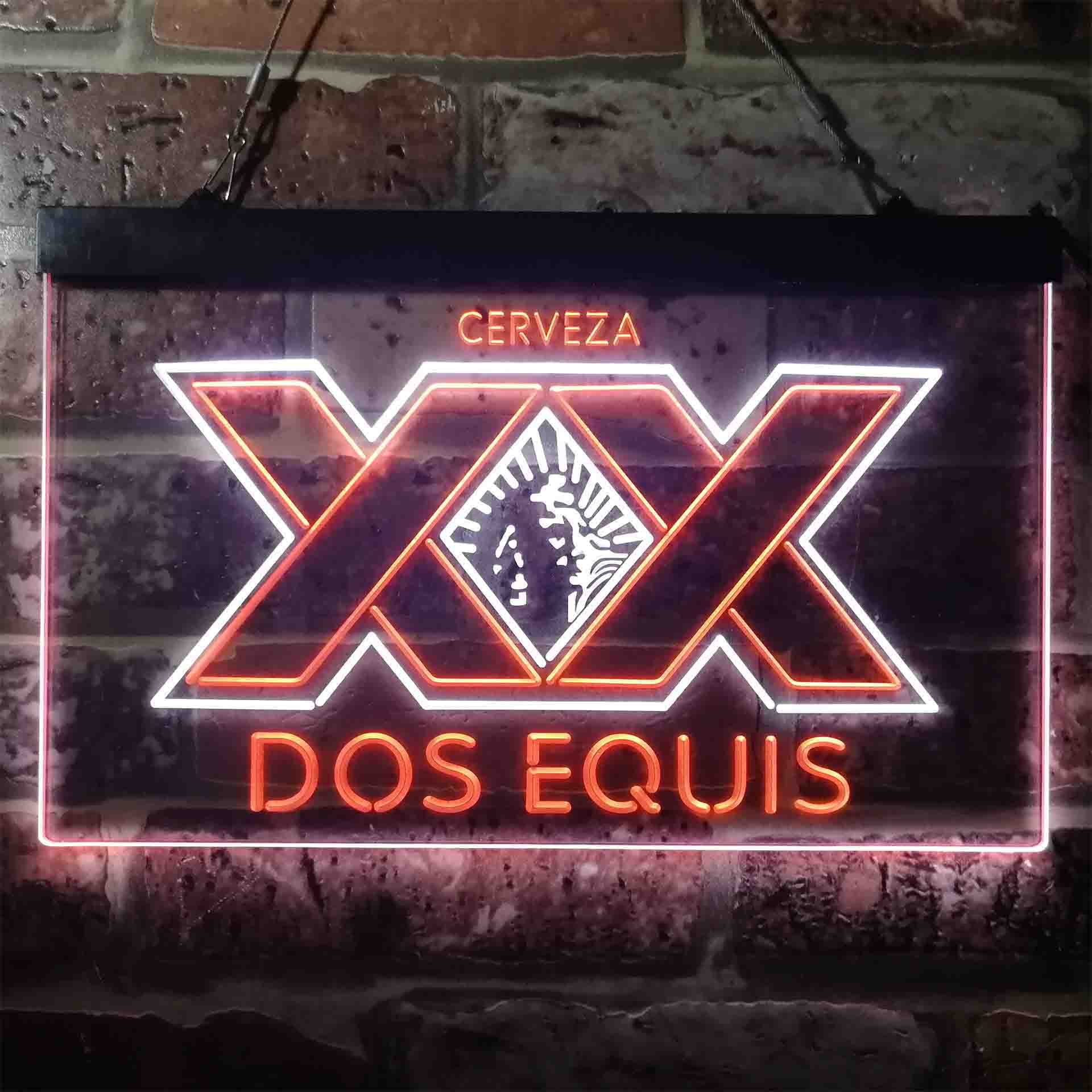 XX Dos Equis Beer Neon LED Sign