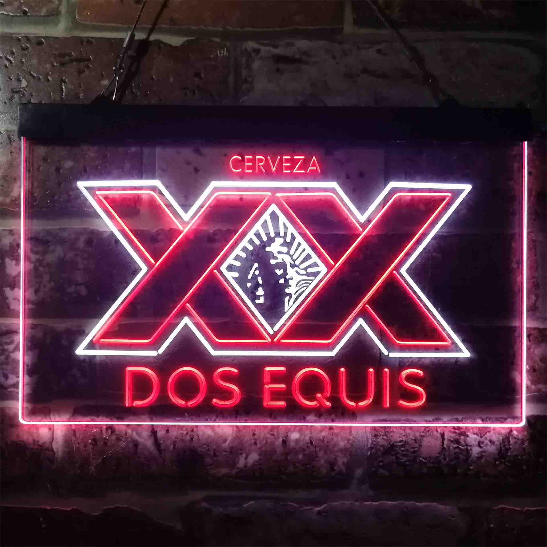 XX Dos Equis Beer Neon LED Sign