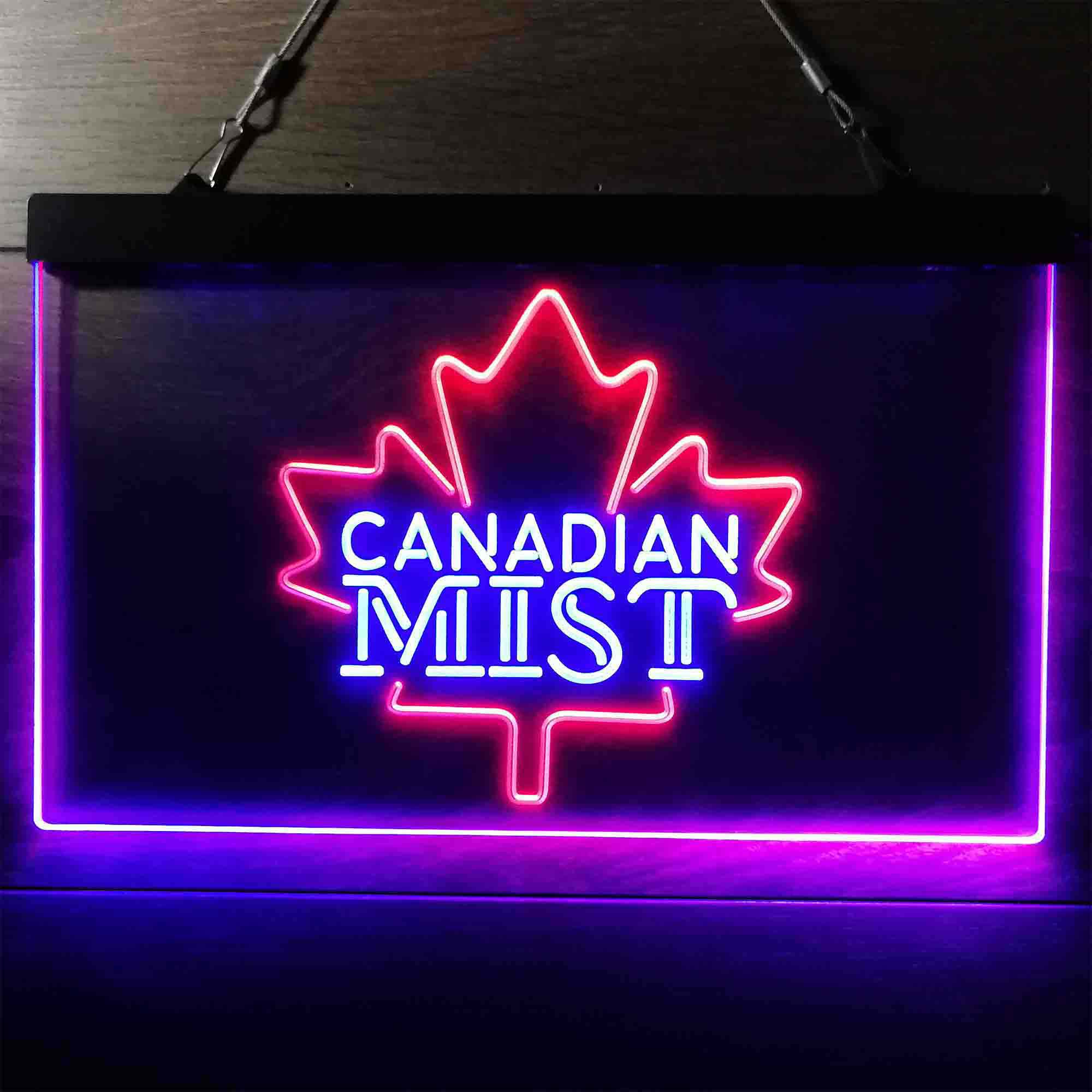 Canadian Mist Maple Leaf Neon LED Sign