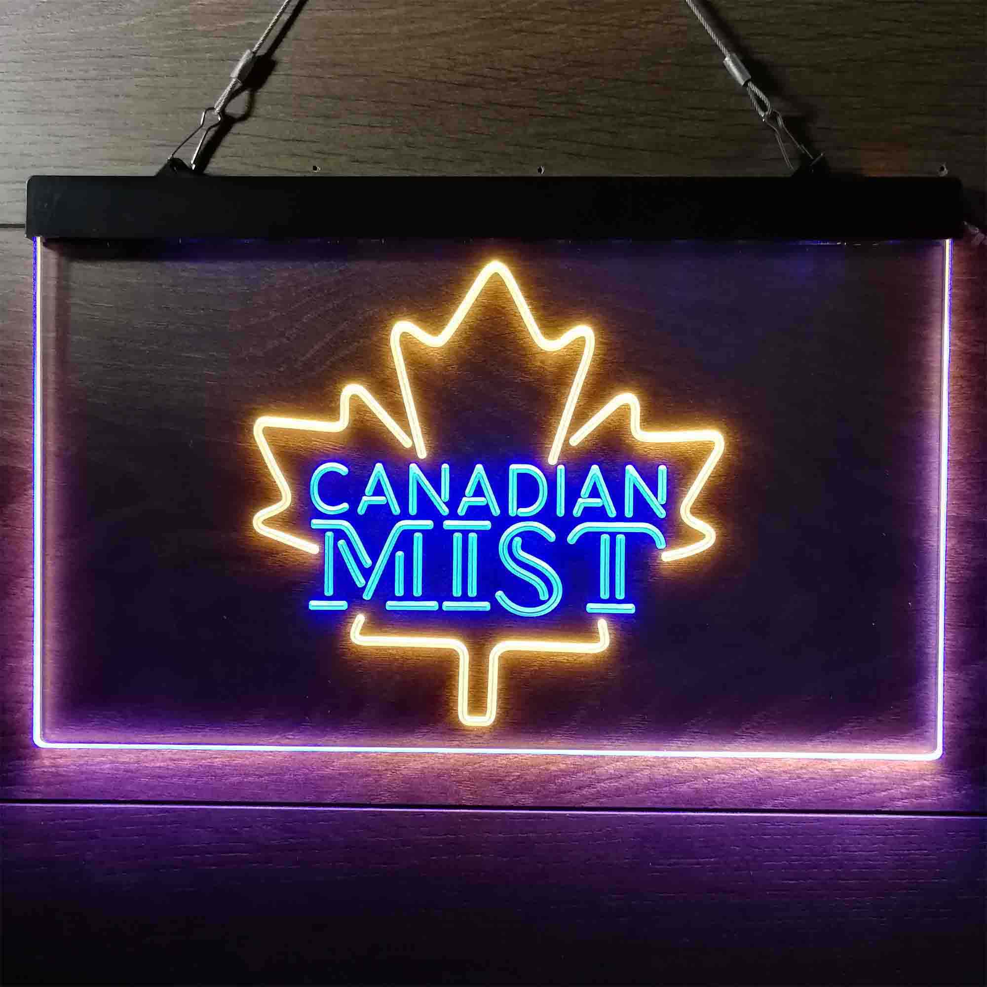 Canadian Mist Maple Leaf Neon LED Sign