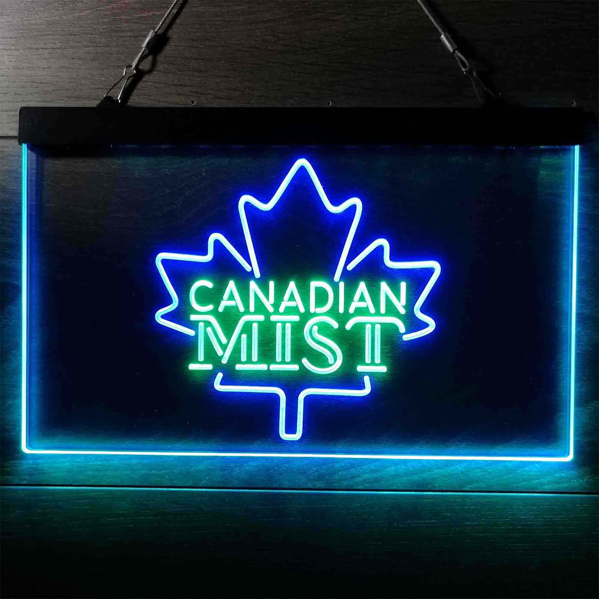 Canadian Mist Maple Leaf Neon LED Sign