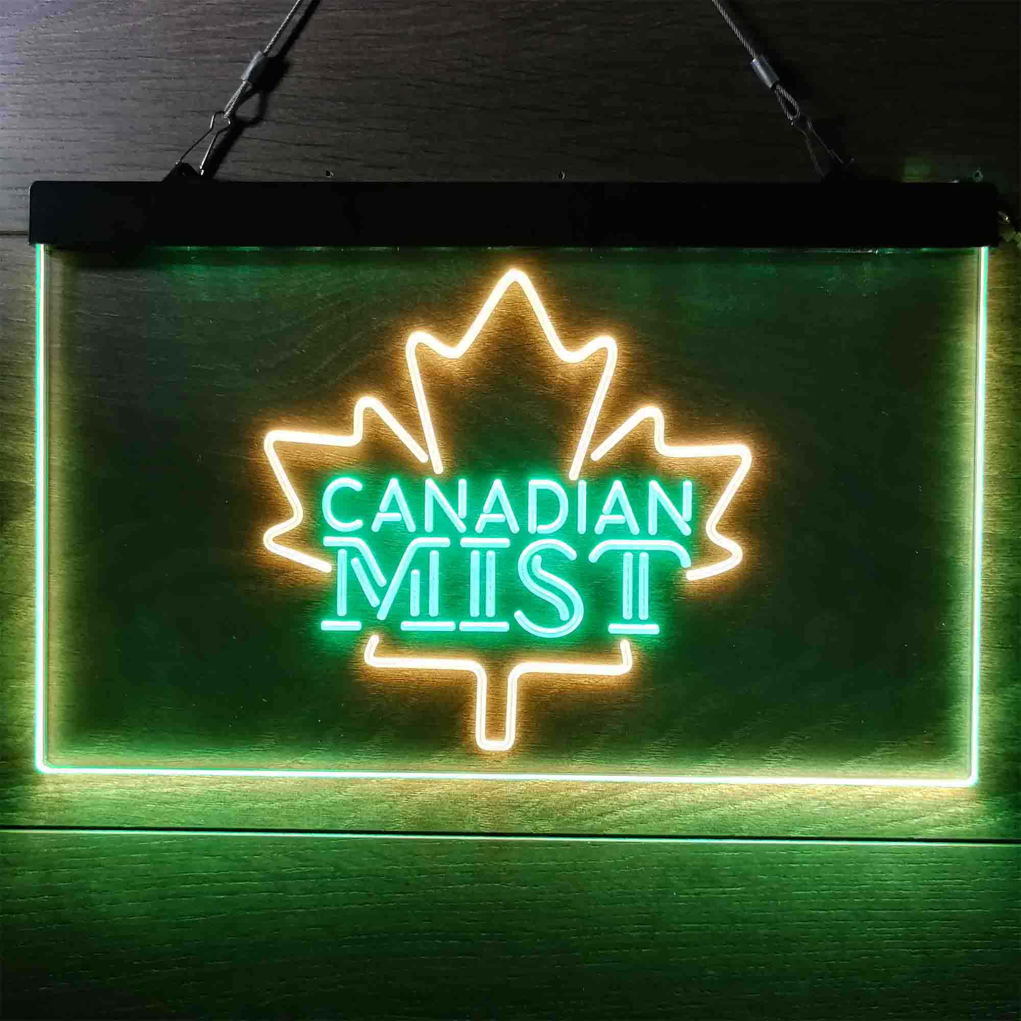 Canadian Mist Maple Leaf Neon LED Sign